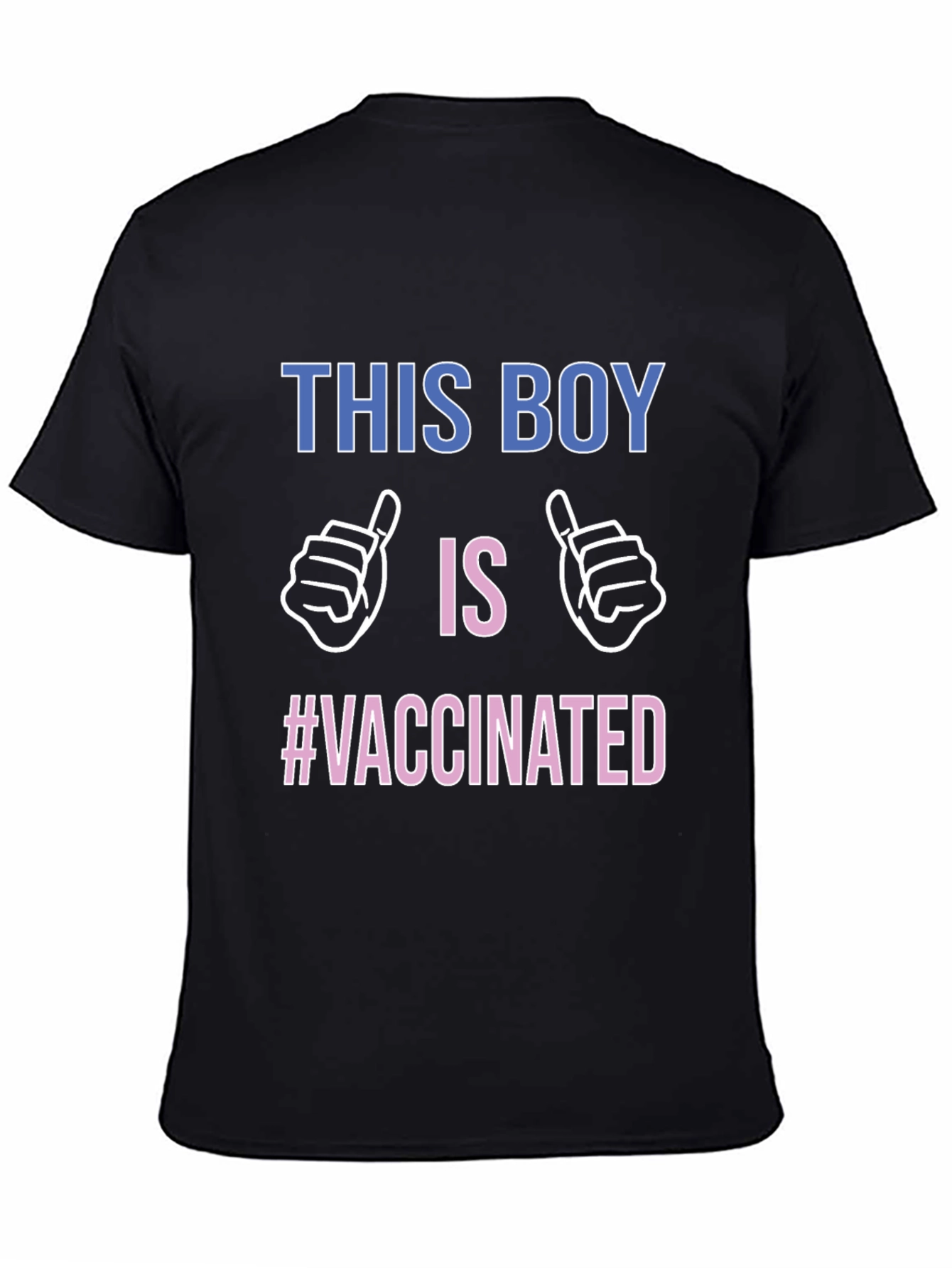 Vaccinated Boy T-Shirt - Support Vaccination