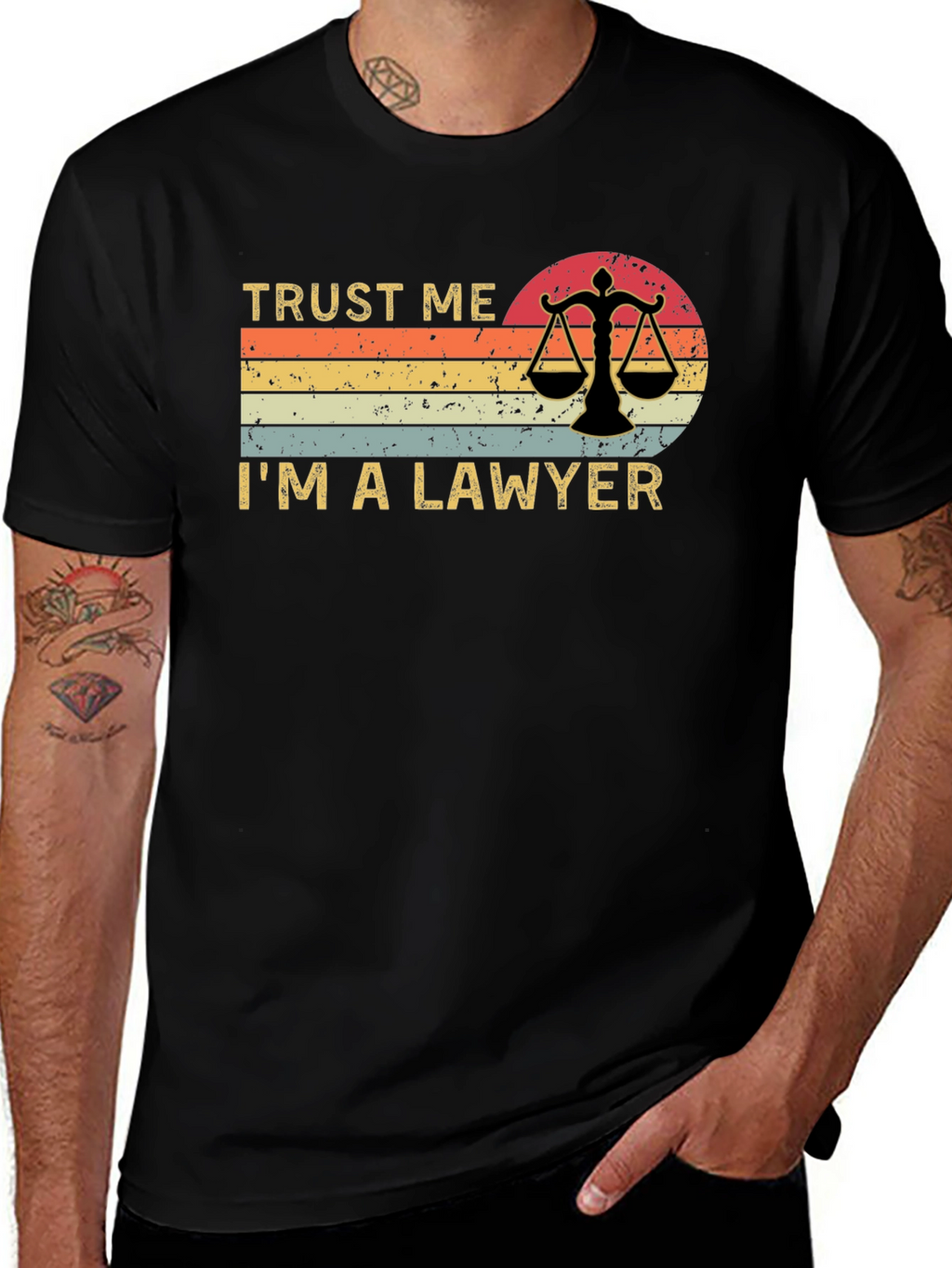 Trust Me Im A Lawyer Graphic T-Shirt