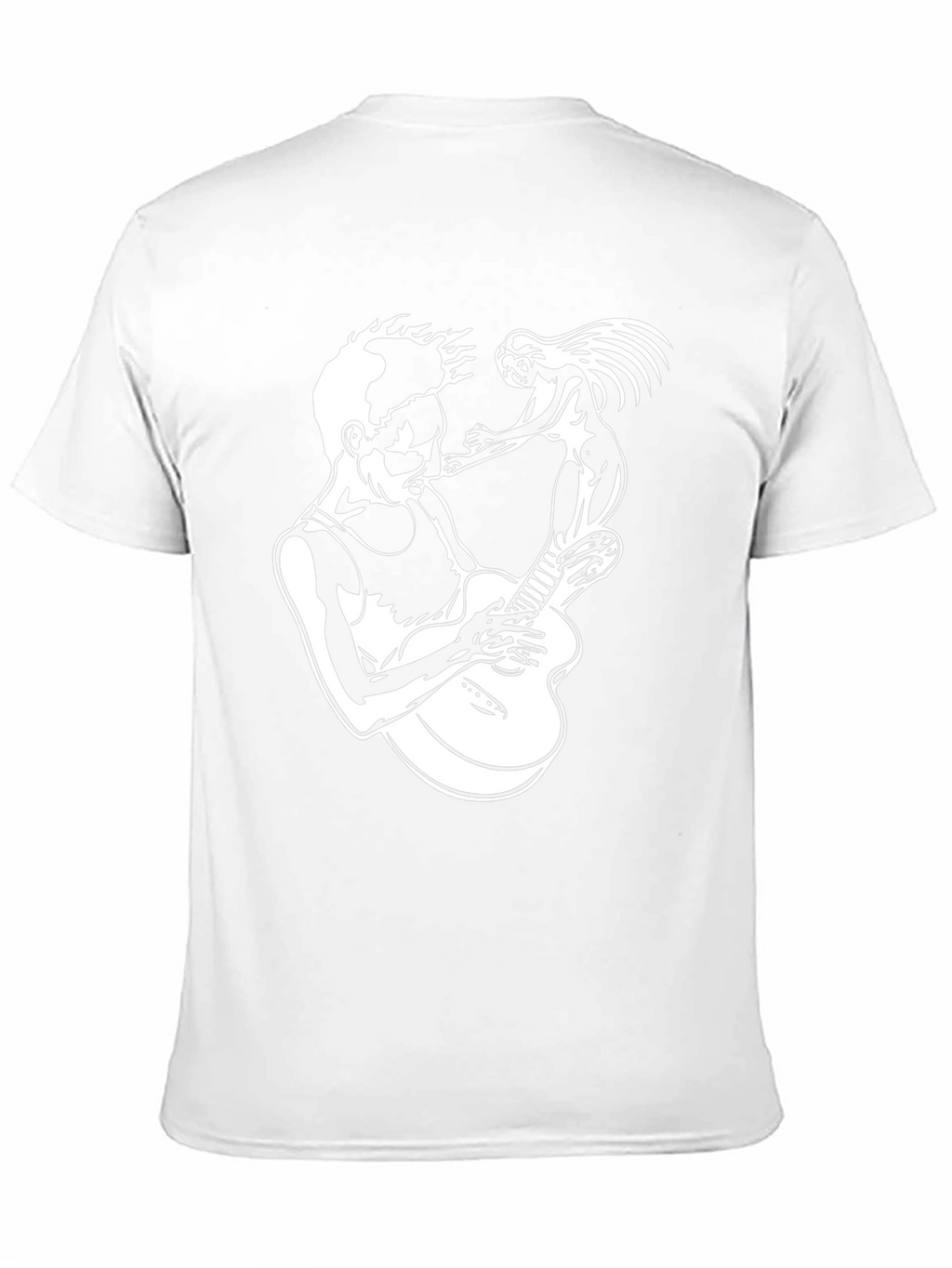 Musician Graphic Tee - Black Cotton T-Shirt