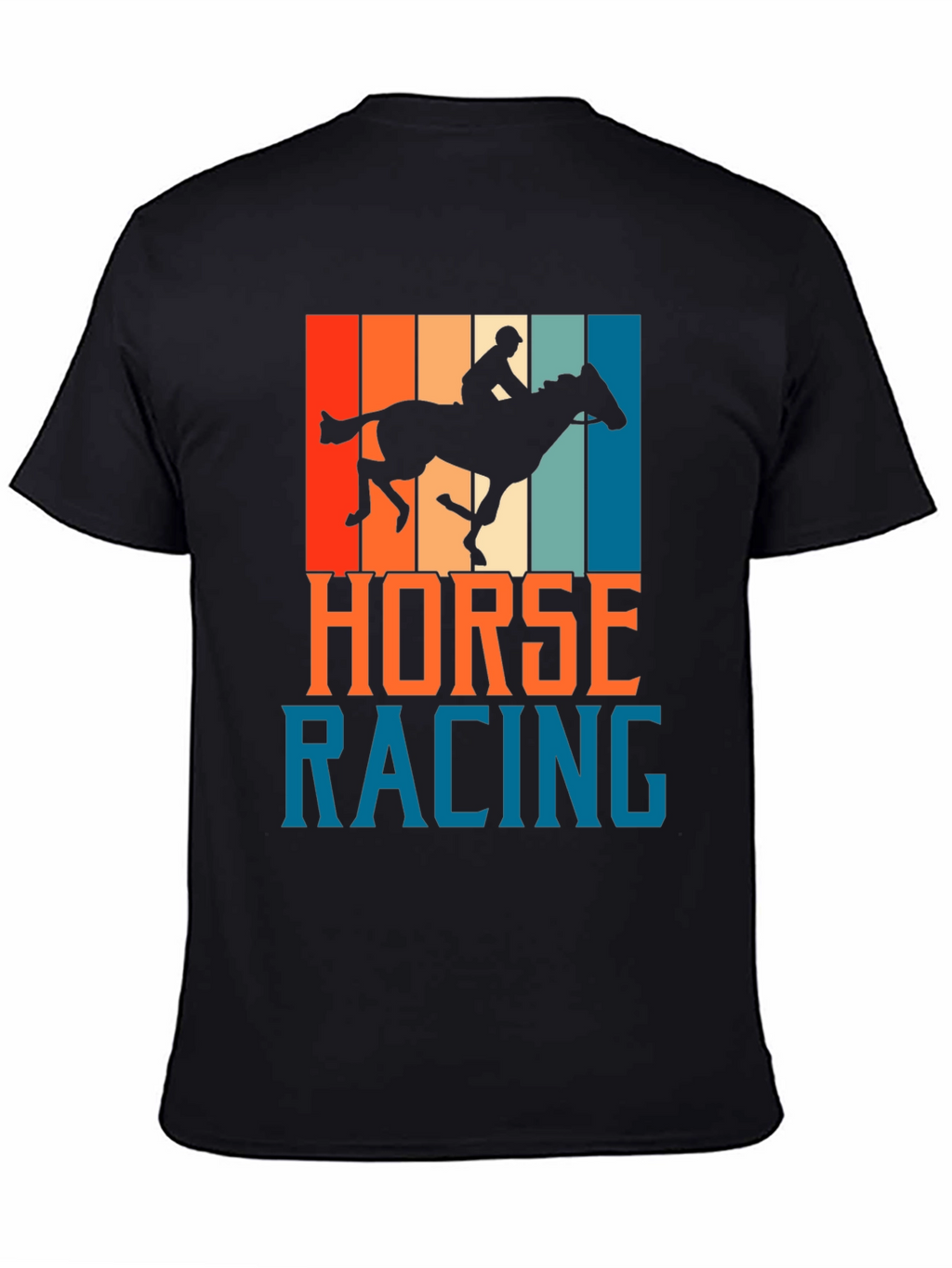 Horse Racing Retro Graphic Tee