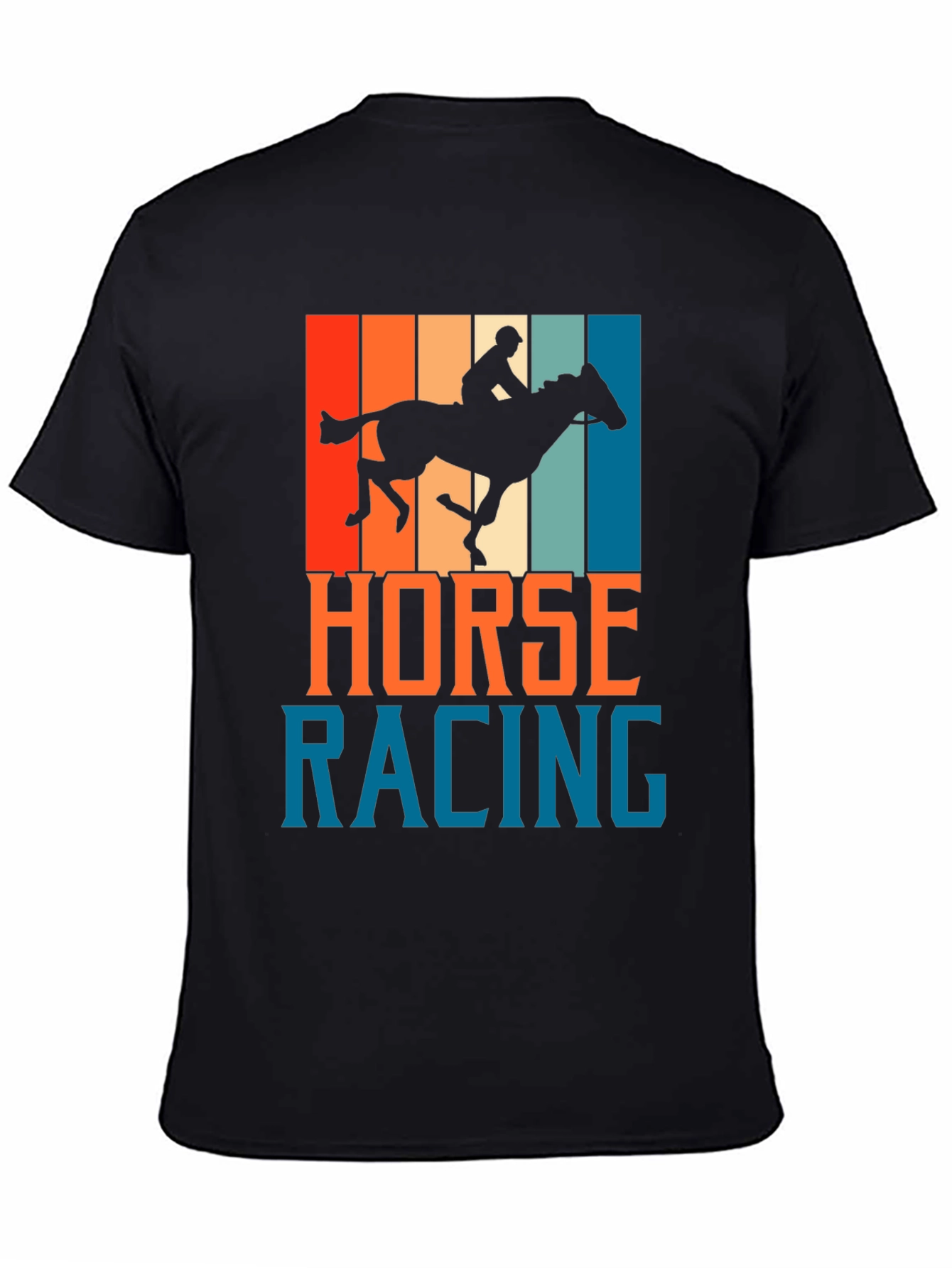 Horse Racing Retro Graphic Tee