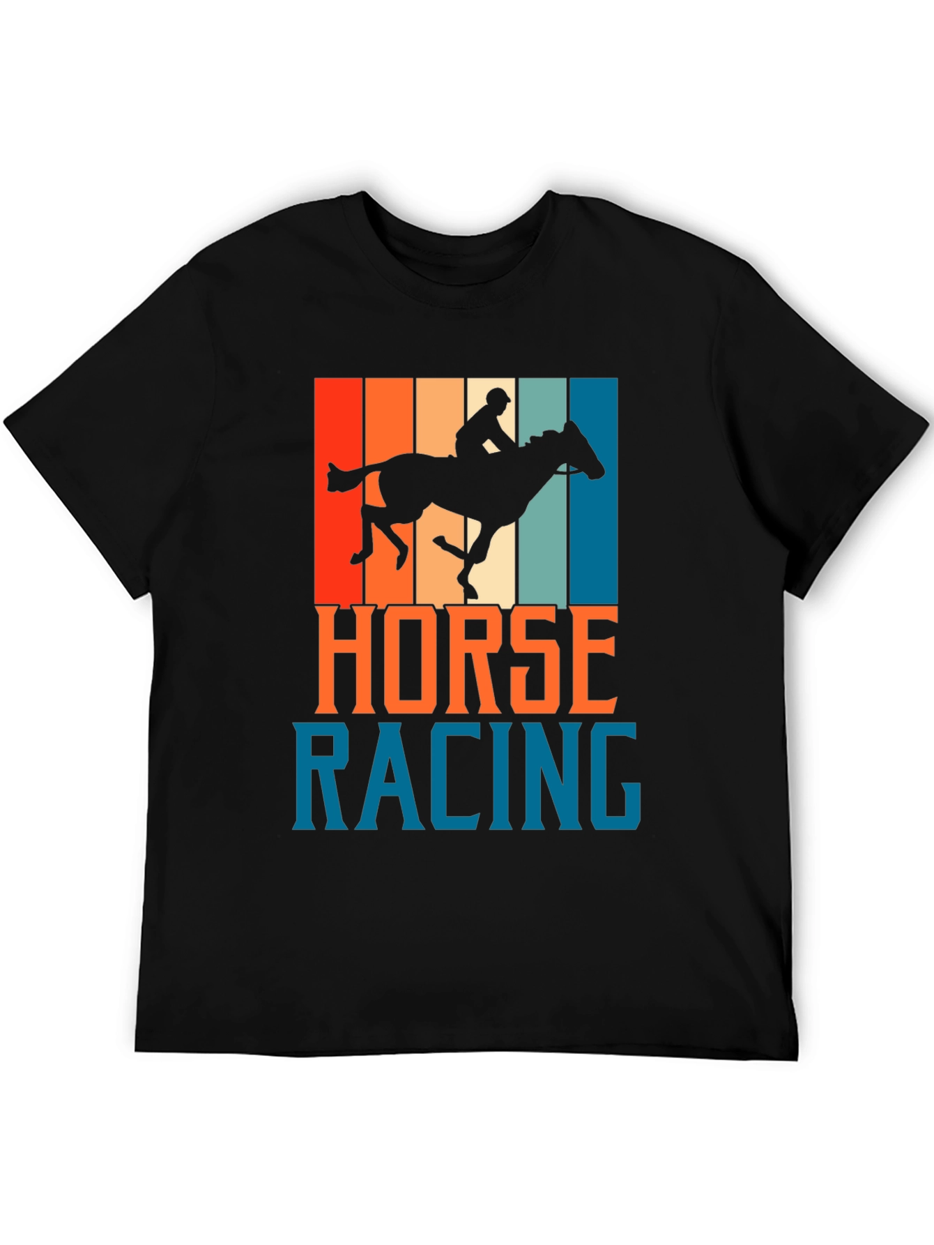 Horse Racing Retro Graphic Tee