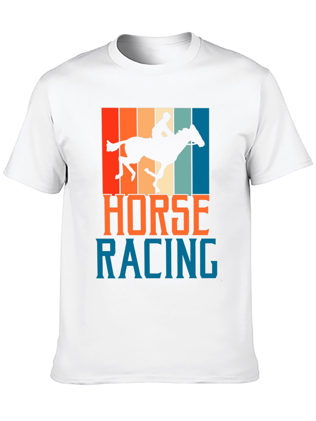 Horse Racing Retro Graphic Tee