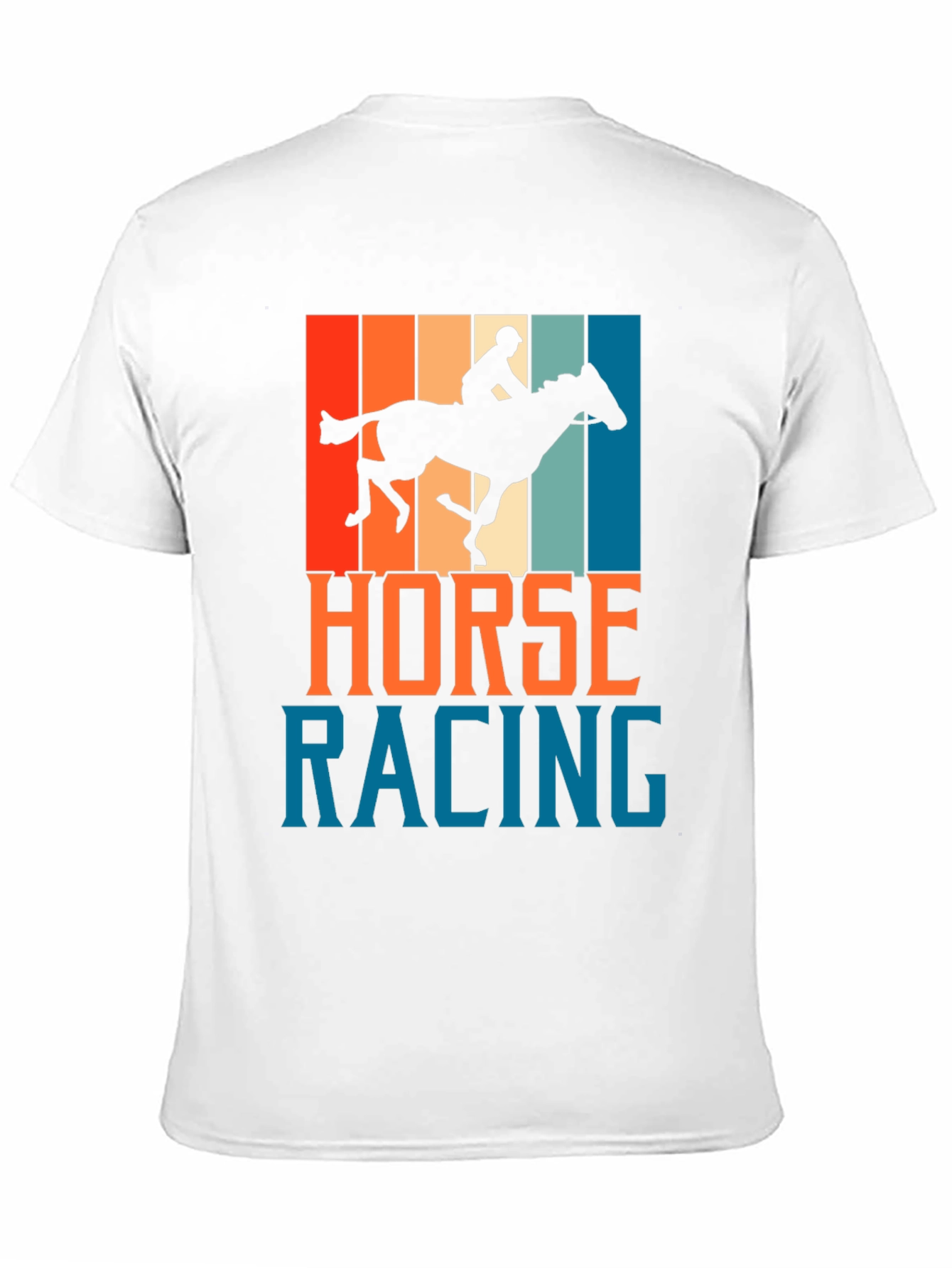 Horse Racing Retro Graphic Tee