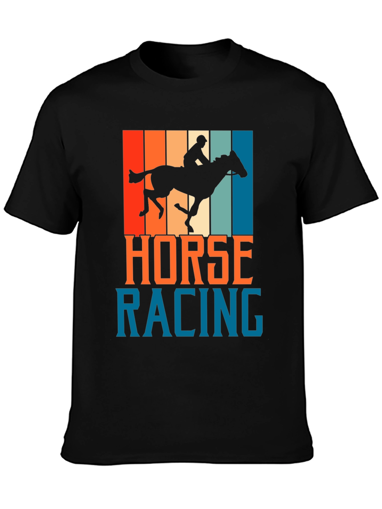 Horse Racing Retro Graphic Tee