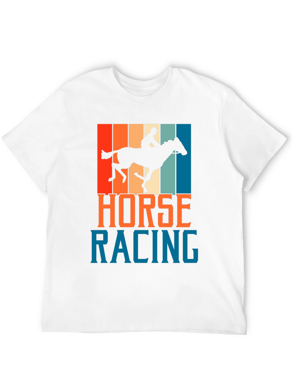 Horse Racing Retro Graphic Tee