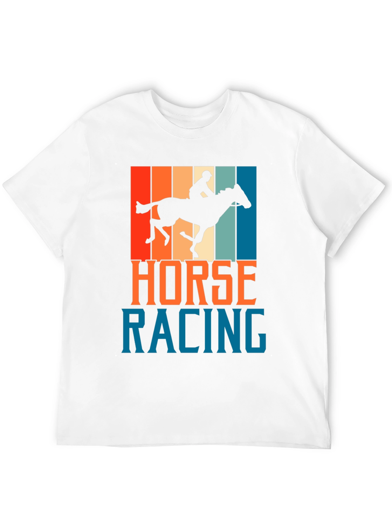 Horse Racing Retro Graphic Tee