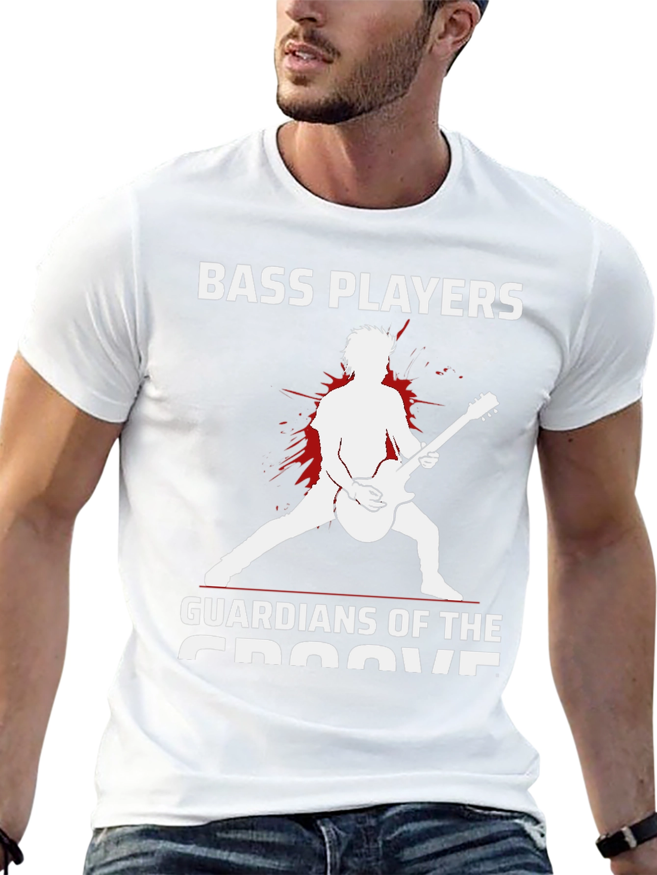 Bass Players Guardians of the Groove T-Shirt