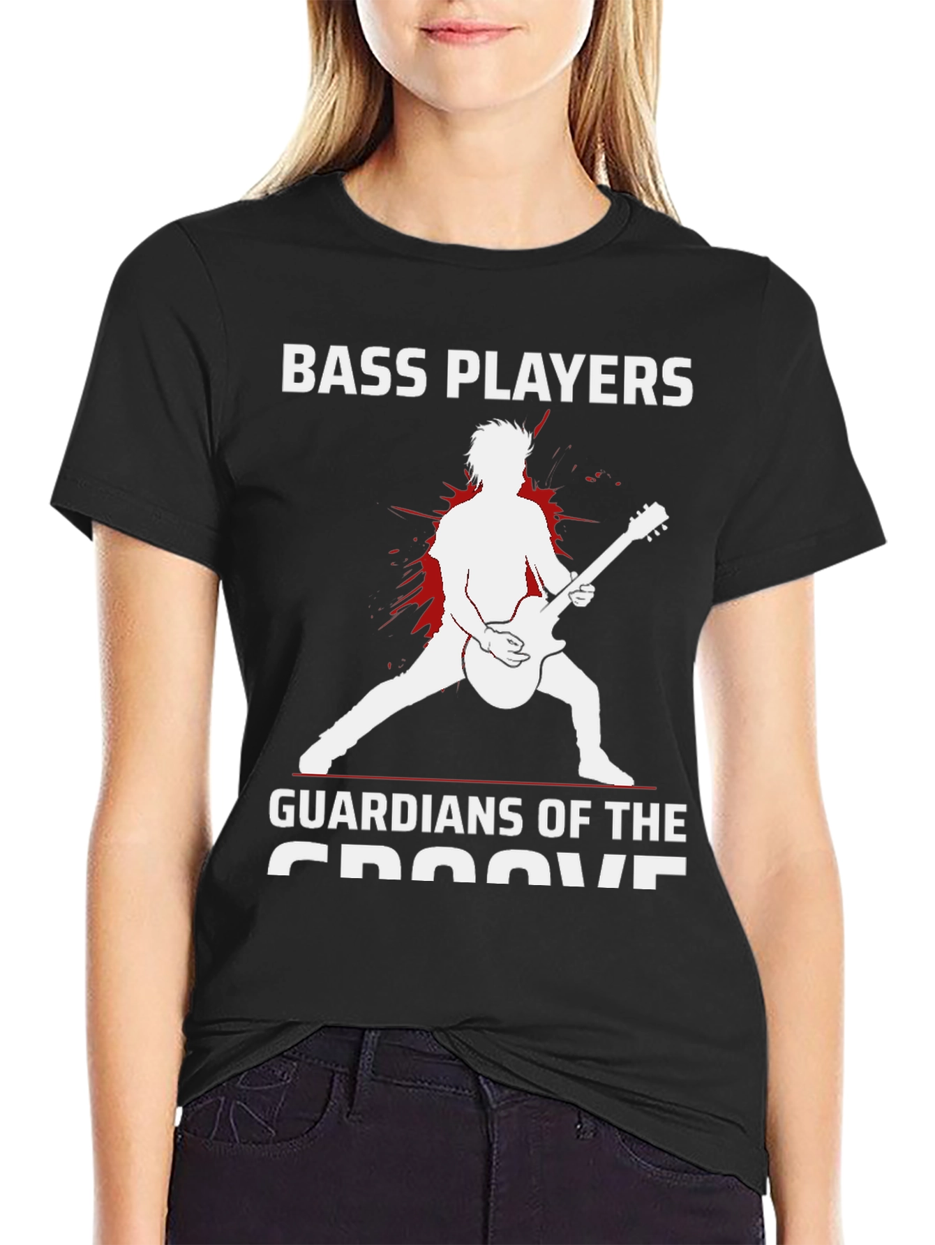 Bass Players Guardians of the Groove T-Shirt
