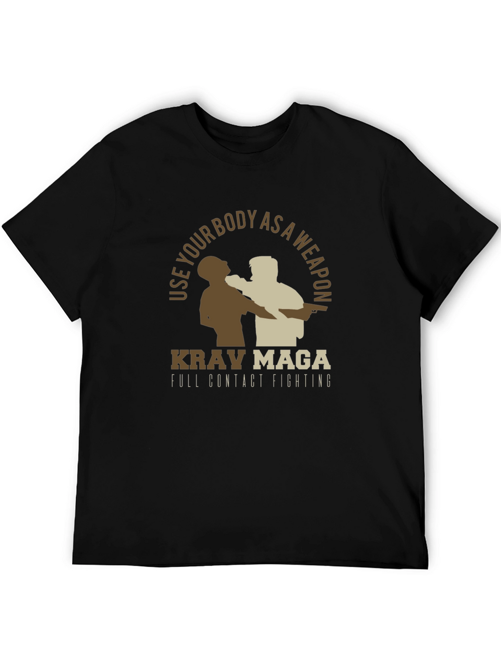 Krav Maga Full Contact Fighting Graphic Tee