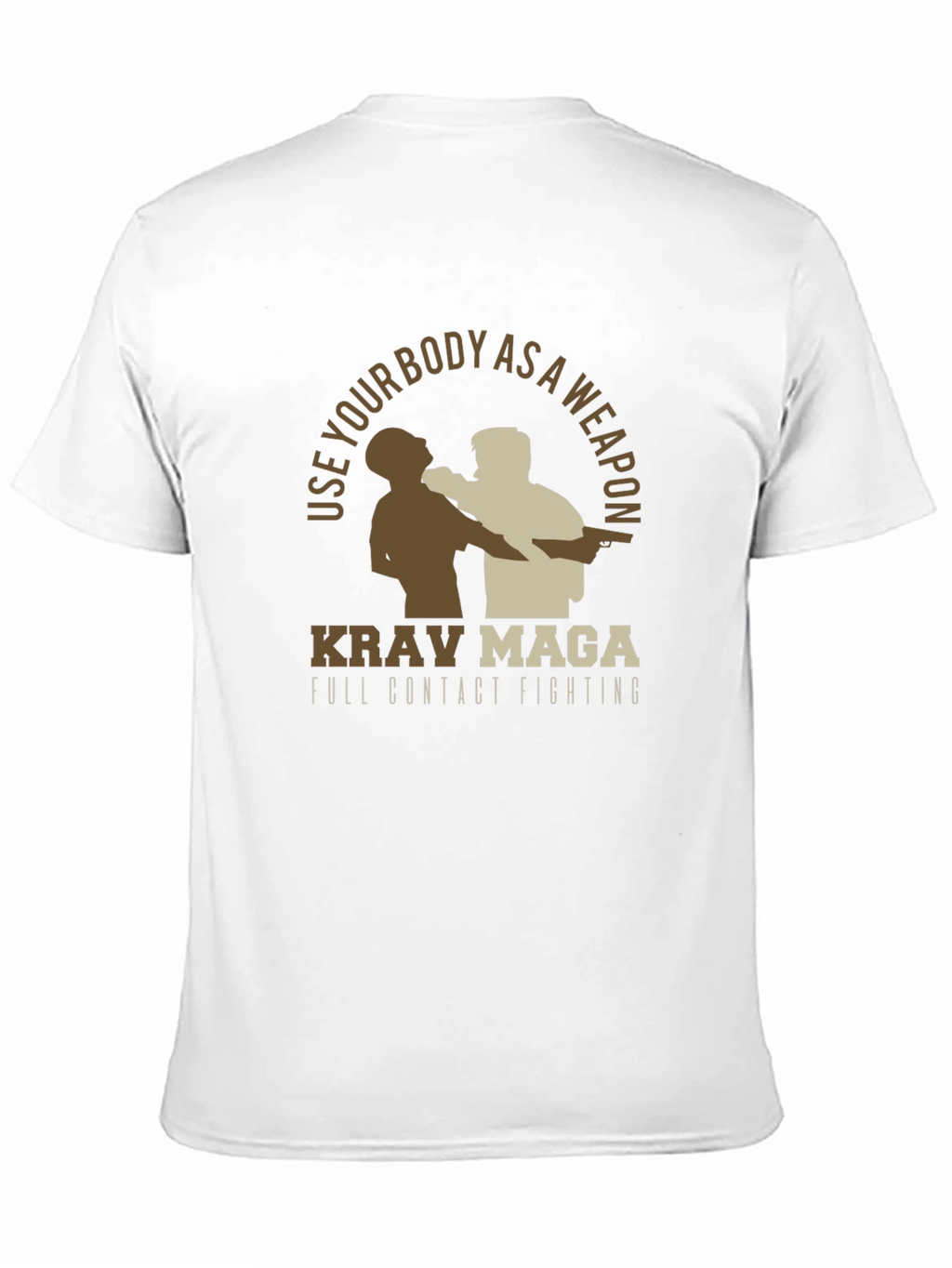 Krav Maga Full Contact Fighting Graphic Tee