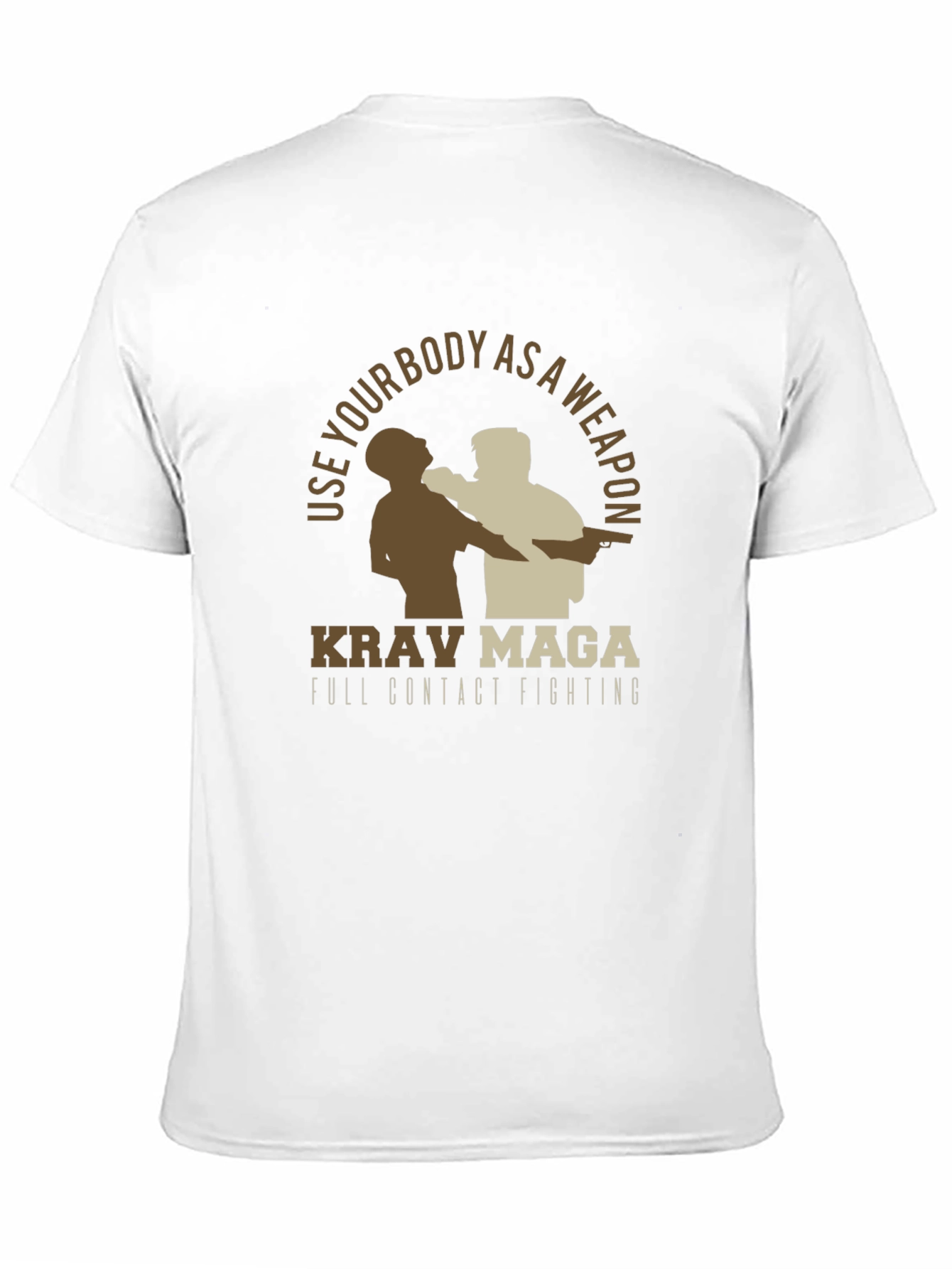 Krav Maga Full Contact Fighting Graphic Tee