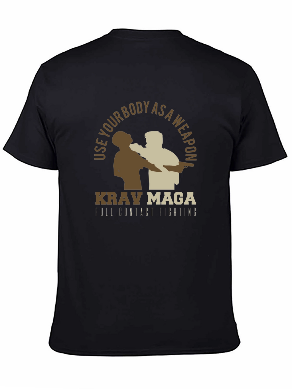 Krav Maga Full Contact Fighting Graphic Tee
