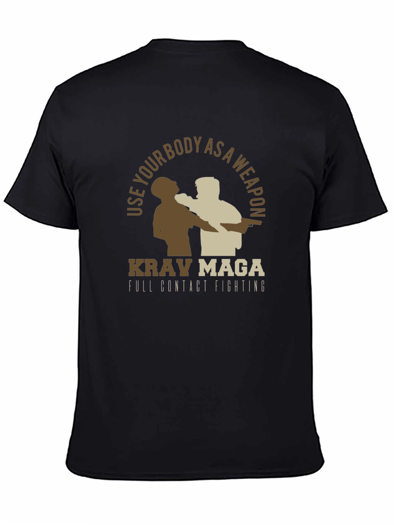 Krav Maga Full Contact Fighting Graphic Tee