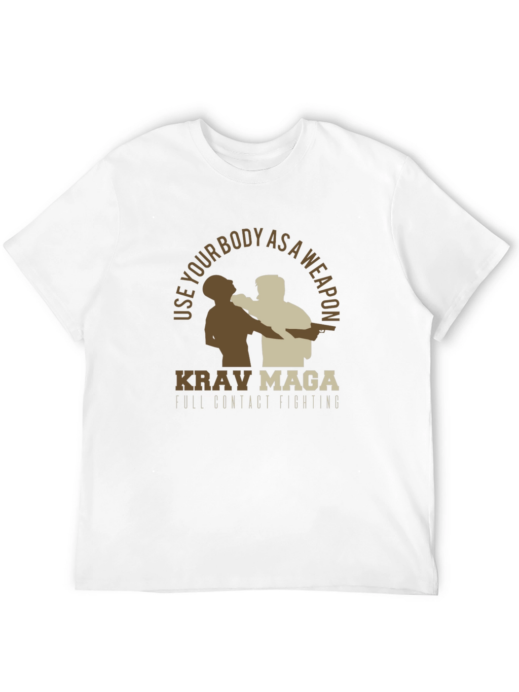 Krav Maga Full Contact Fighting Graphic Tee
