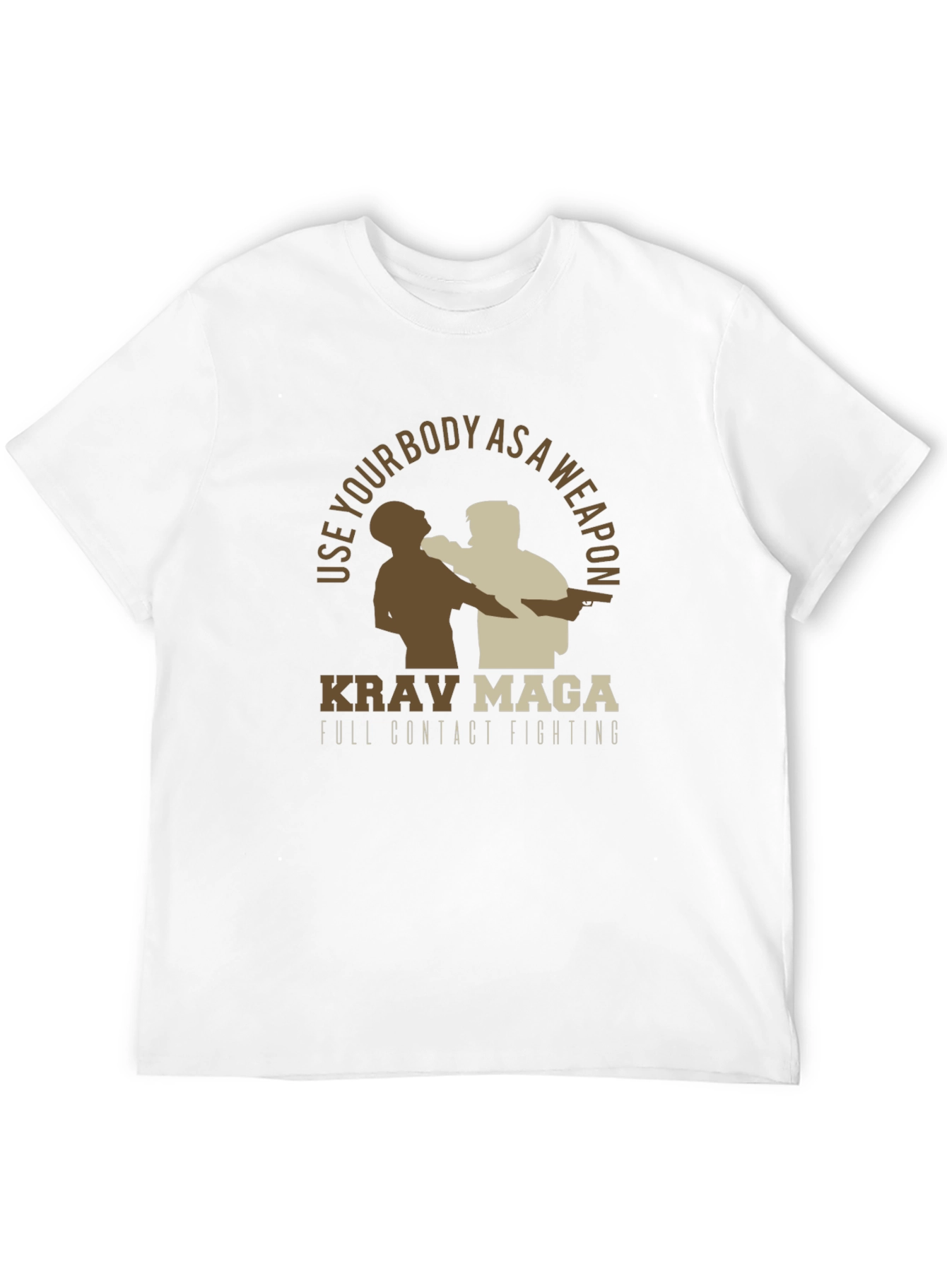 Krav Maga Full Contact Fighting Graphic Tee