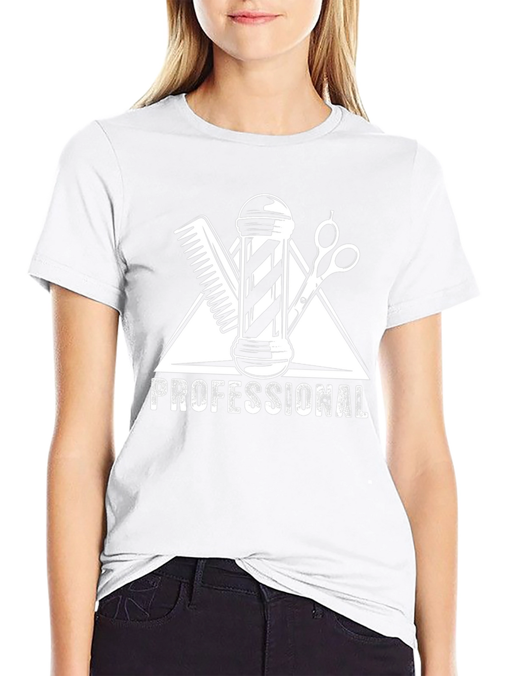 Professional Barber T-Shirt - Hair Stylist Tee