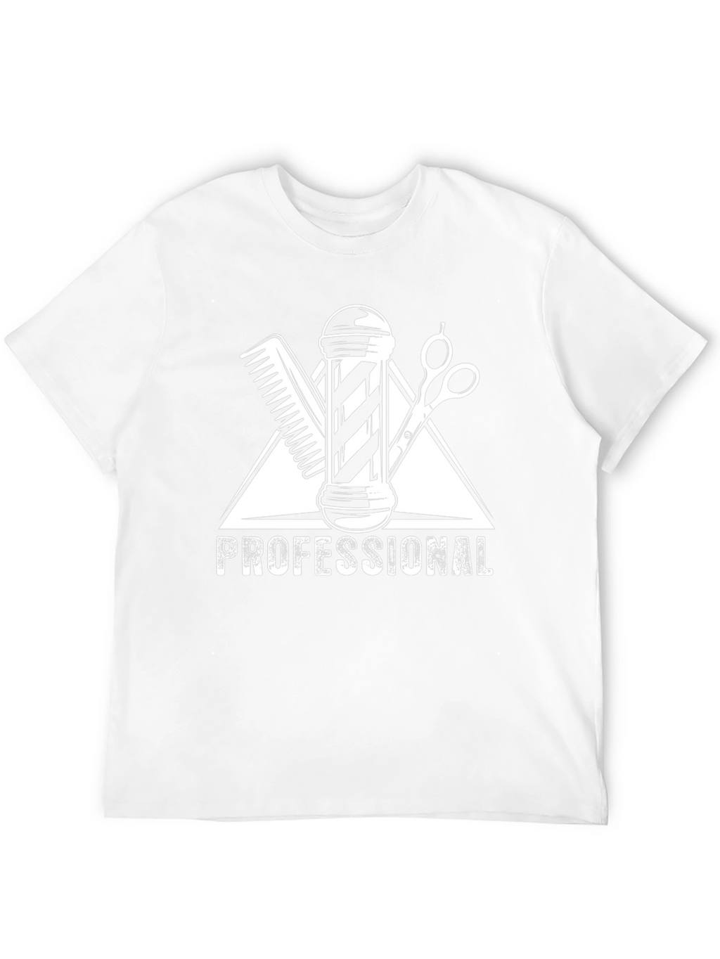 Professional Barber T-Shirt - Hair Stylist Tee