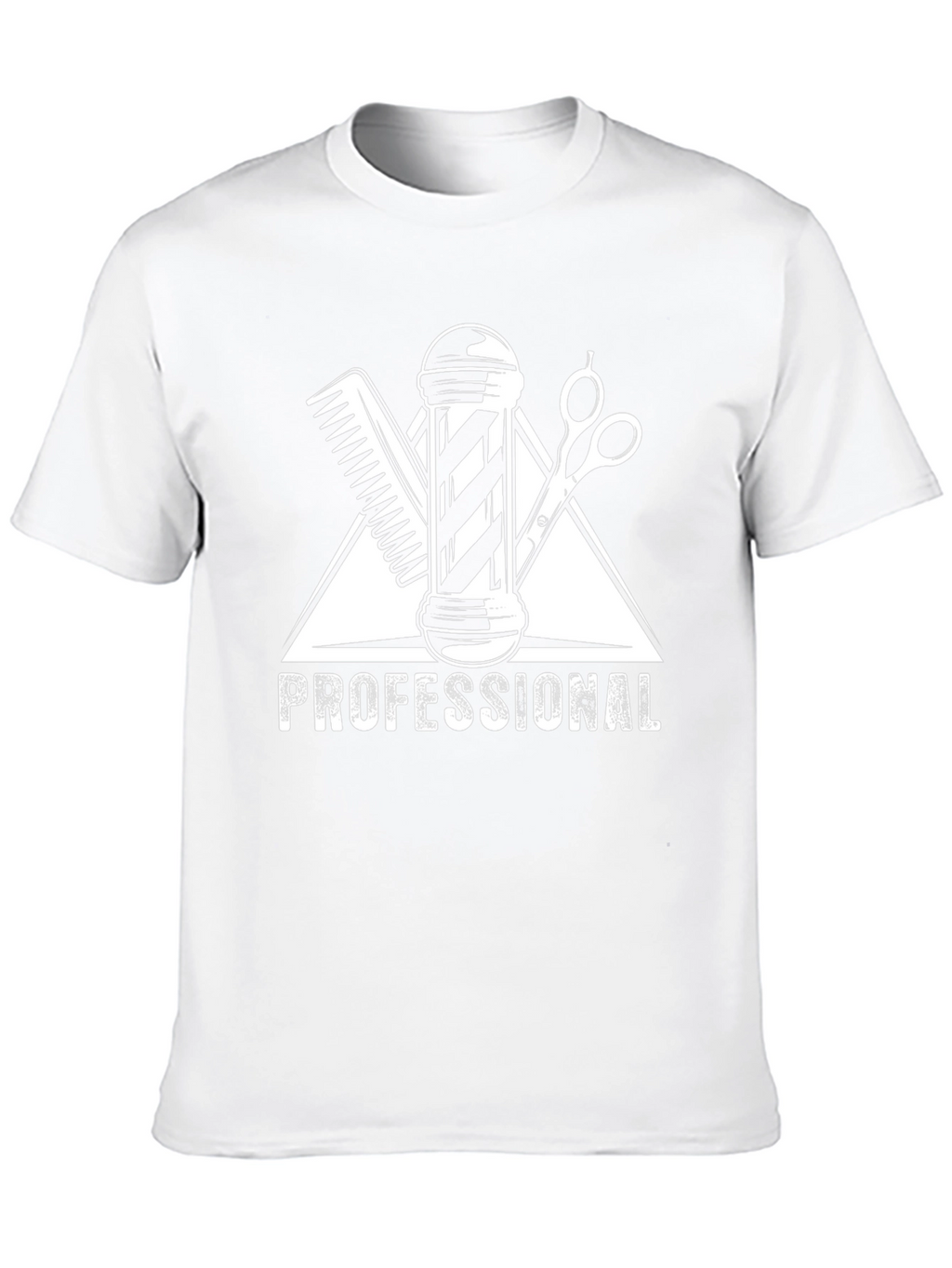 Professional Barber T-Shirt - Hair Stylist Tee
