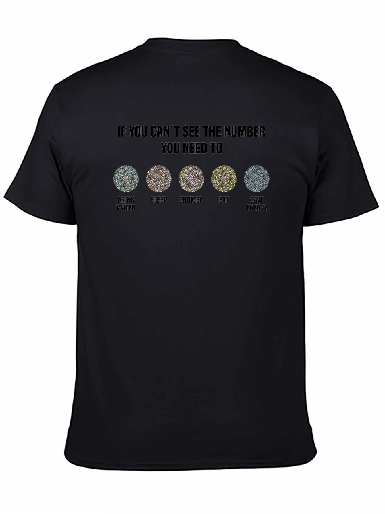 Color Blindness Test Funny T-Shirt