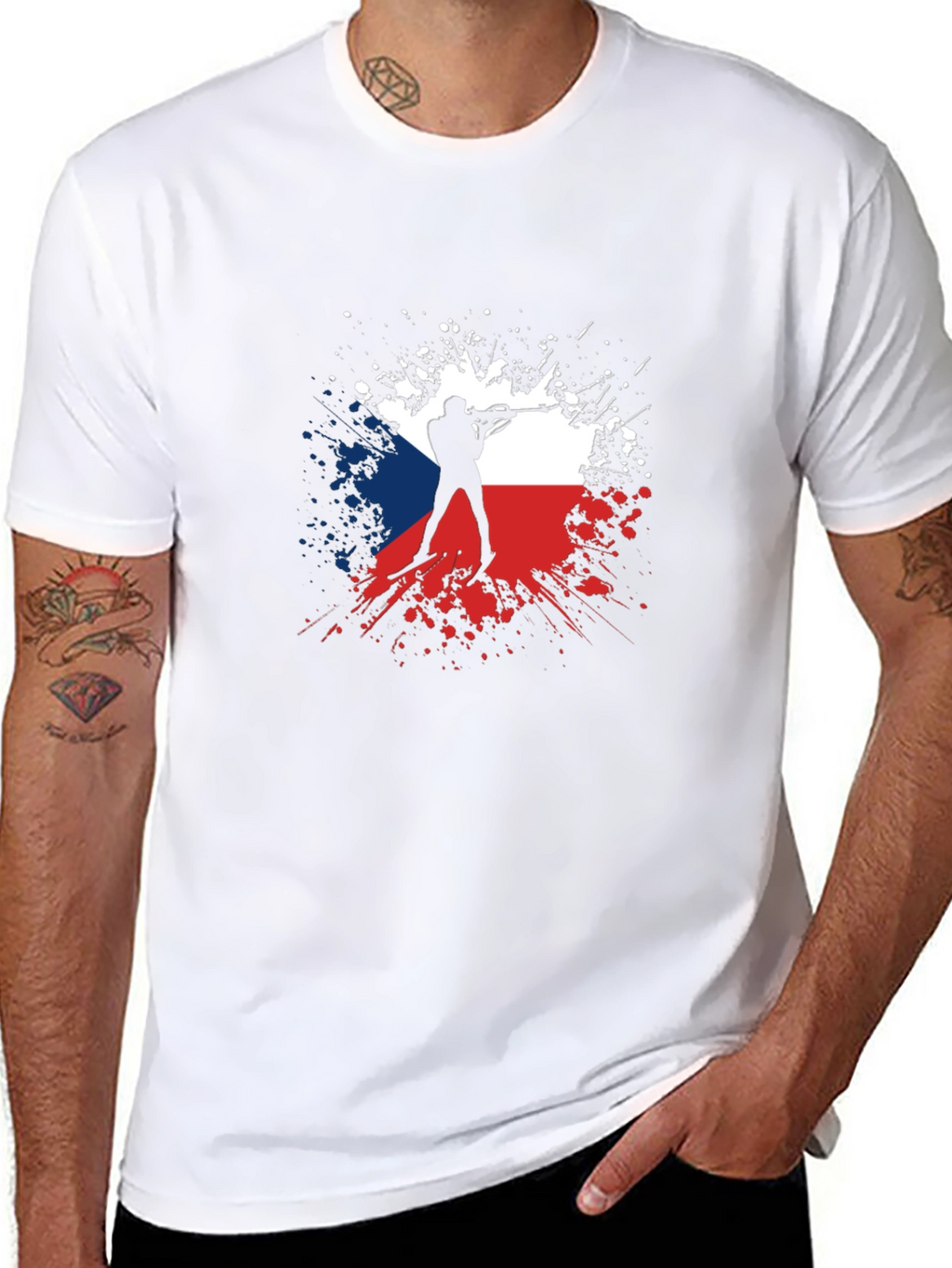 Czech Republic Biathlon T-Shirt