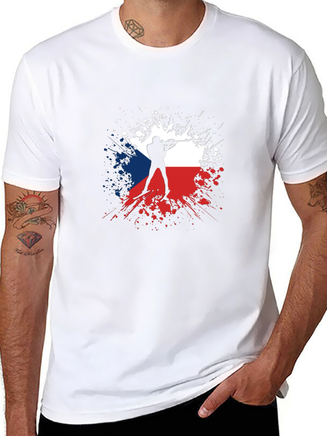 Czech Republic Biathlon T-Shirt