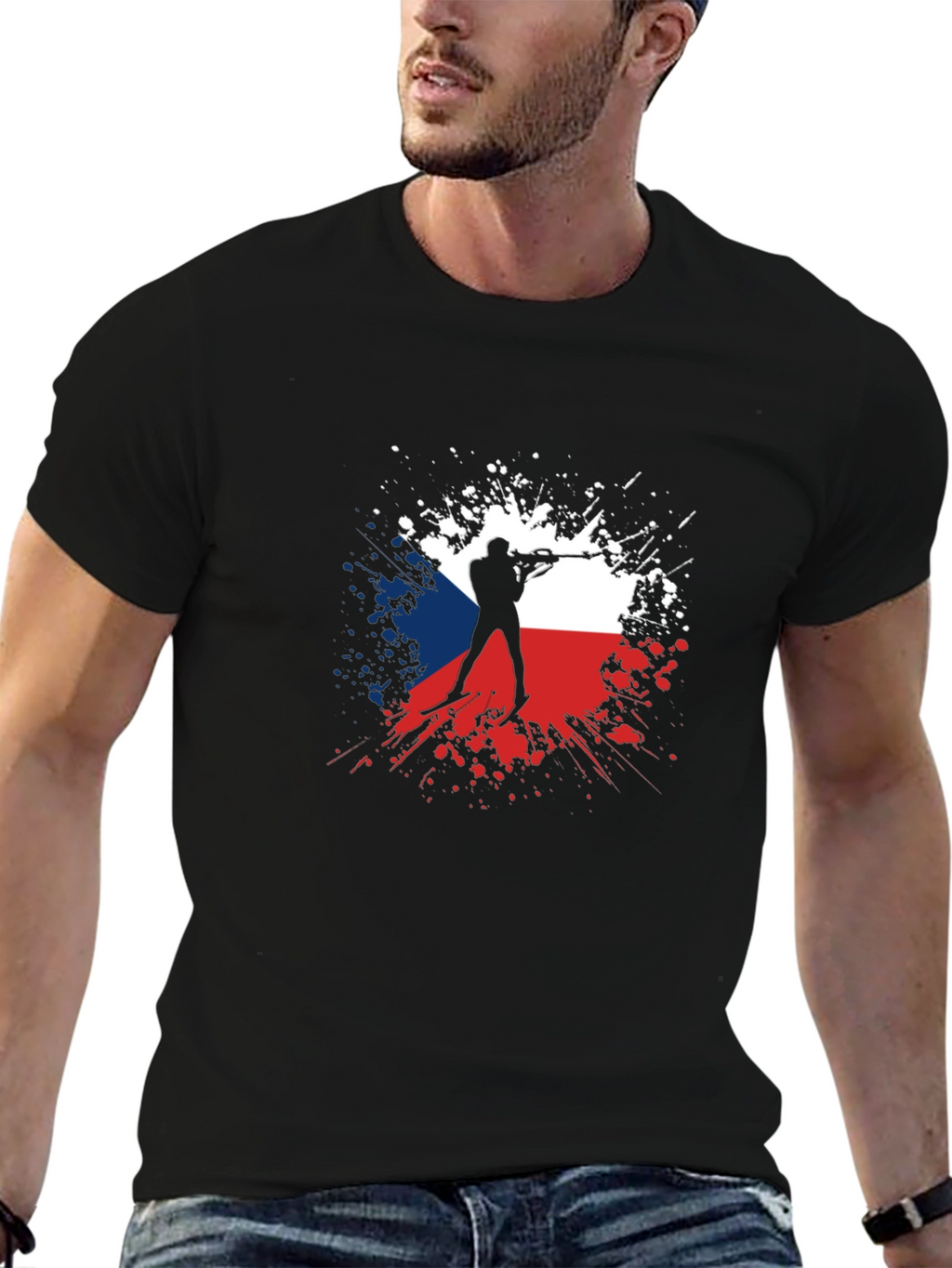 Czech Republic Biathlon T-Shirt