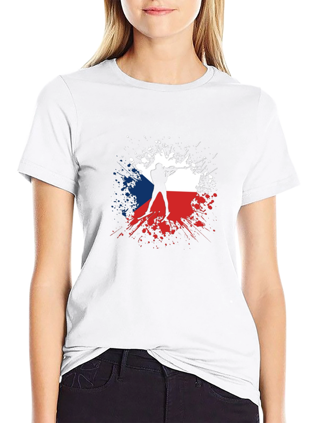 Czech Republic Biathlon T-Shirt