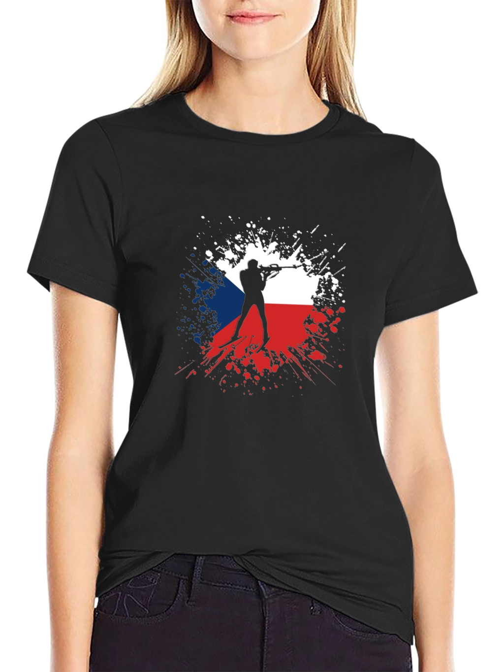Czech Republic Biathlon T-Shirt