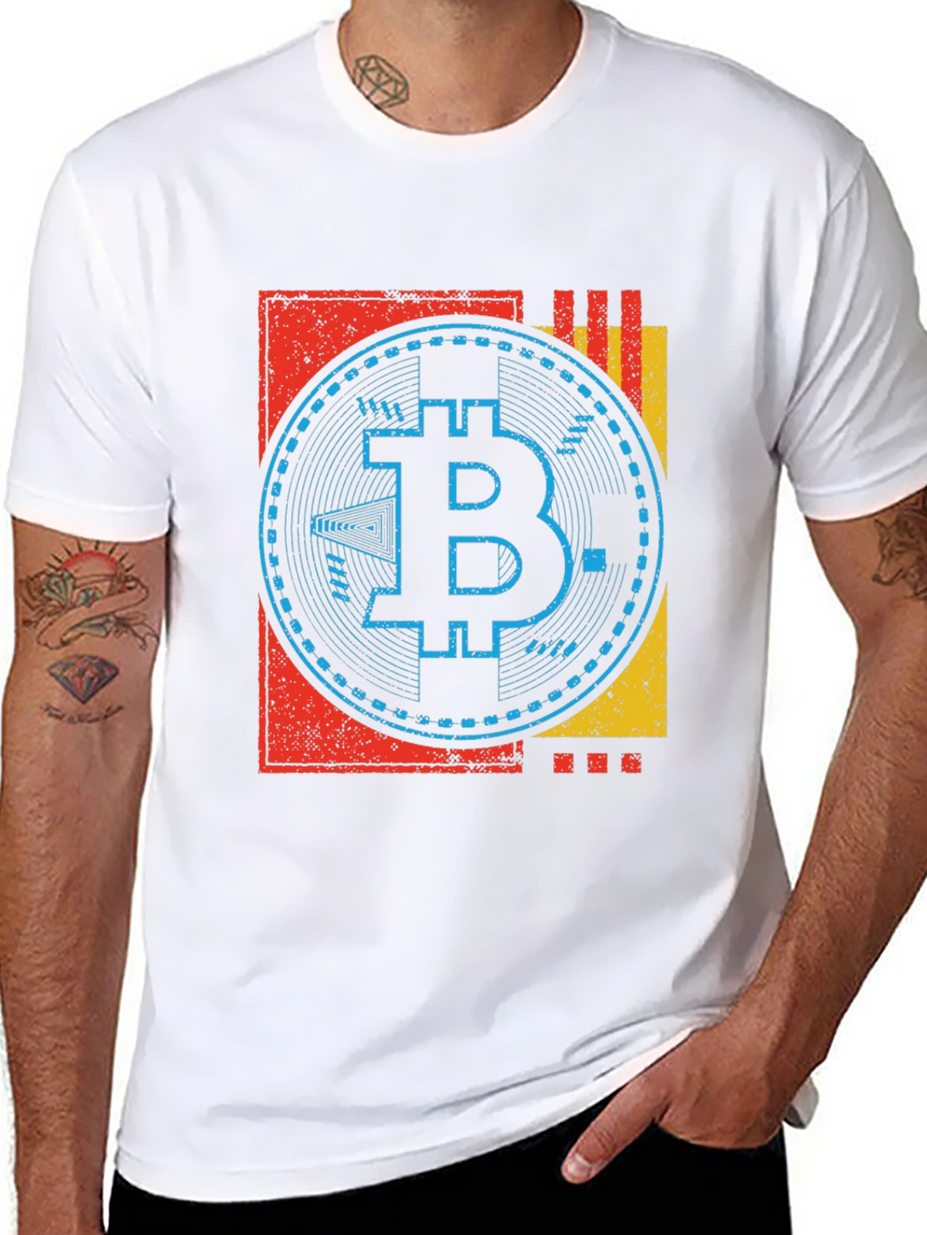 Bitcoin Graphic Tee - Crypto Enthusiast T-Shirt
