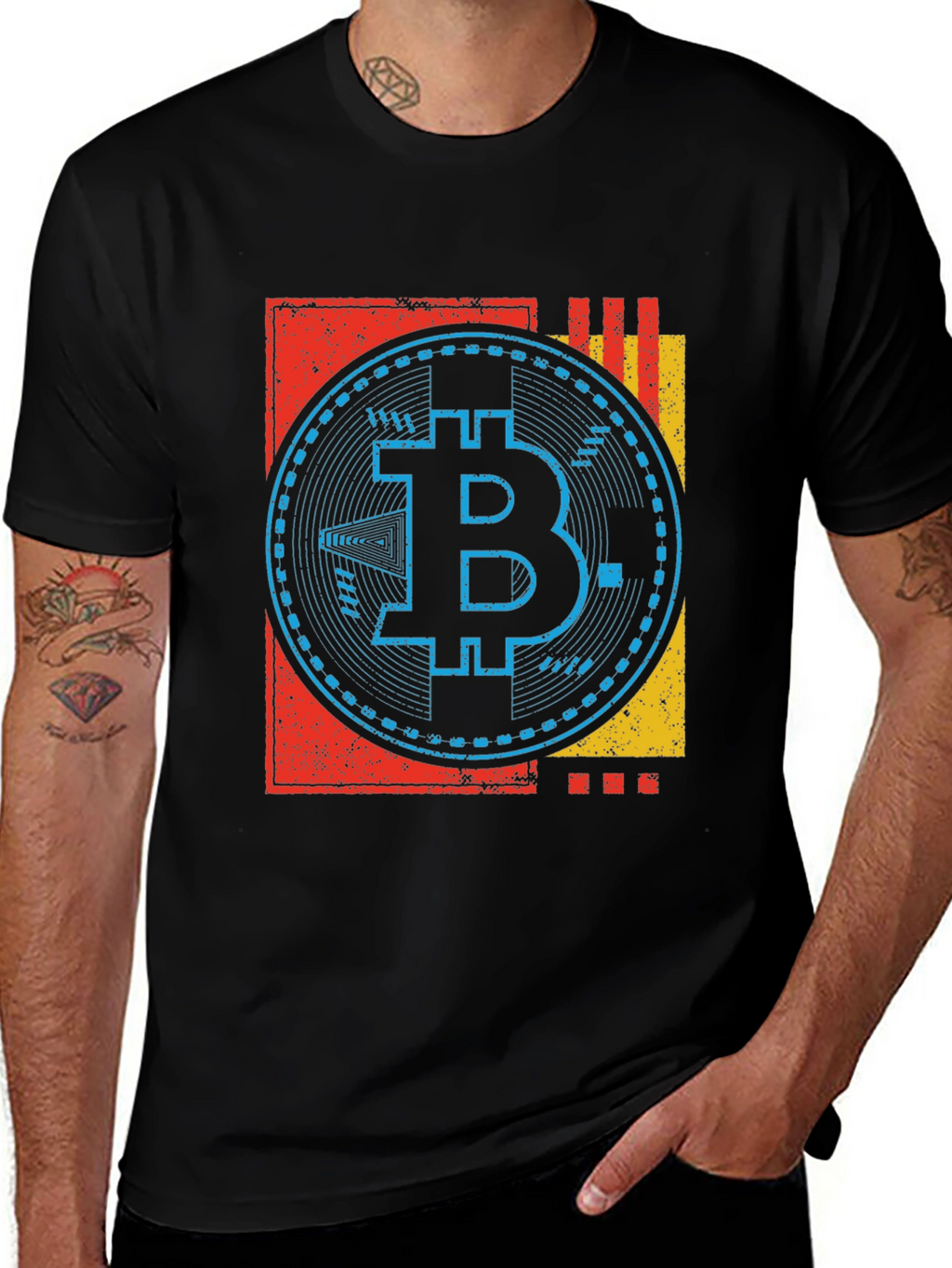 Bitcoin Graphic Tee - Crypto Enthusiast T-Shirt