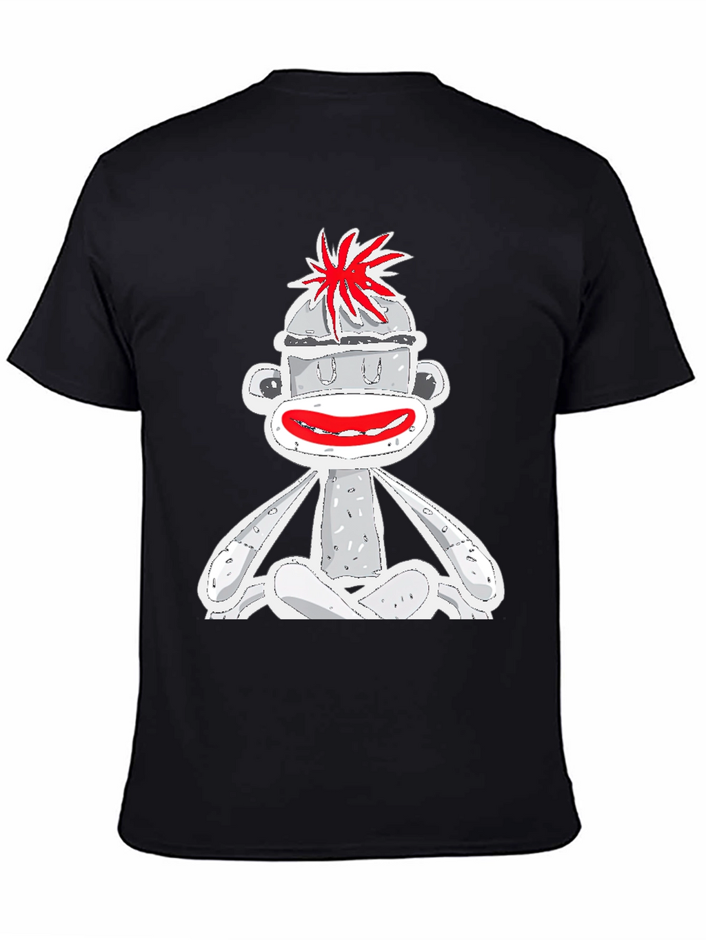 Sock Monkey Graphic Tee - Quirky Design