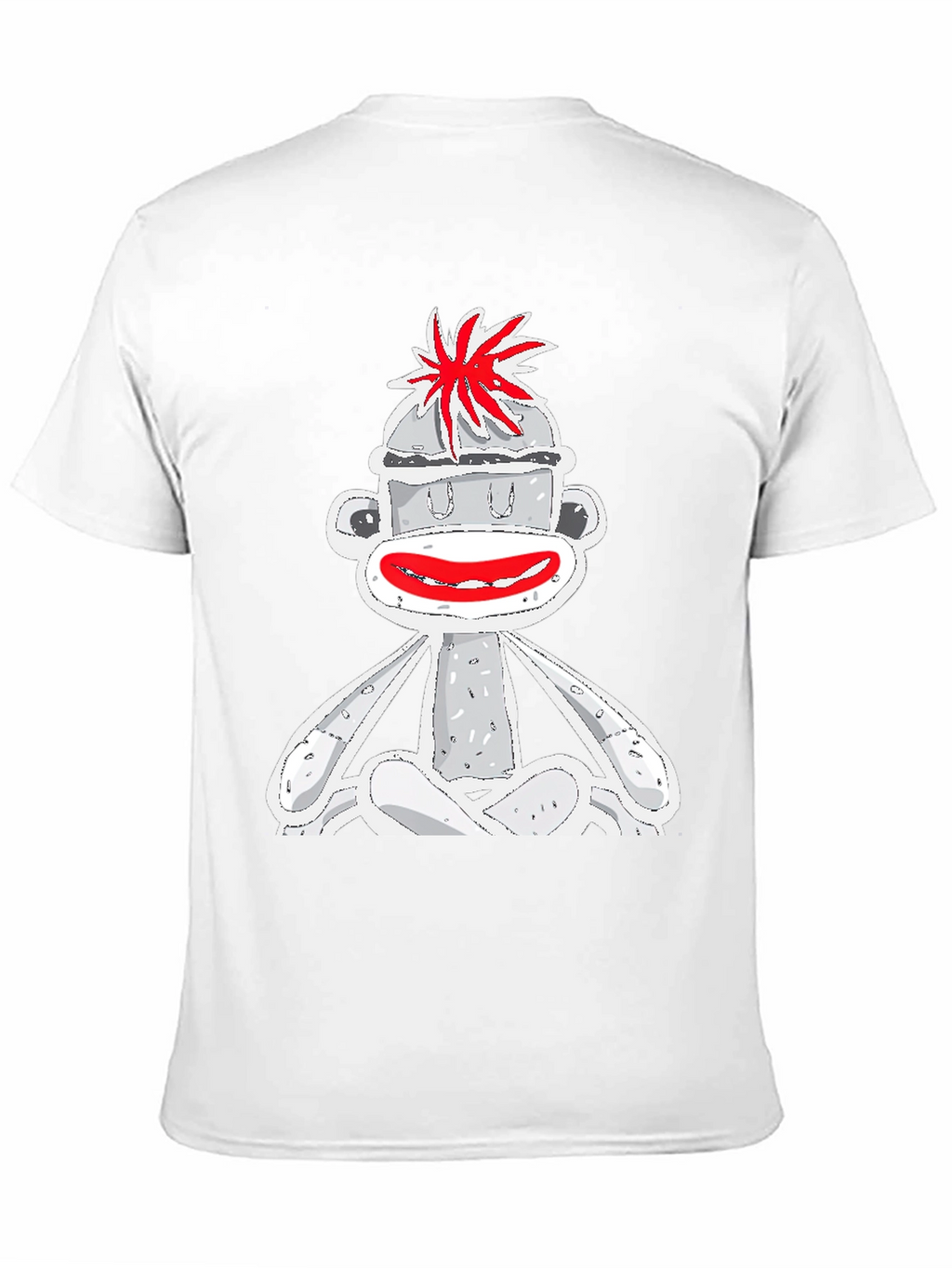 Sock Monkey Graphic Tee - Quirky Design