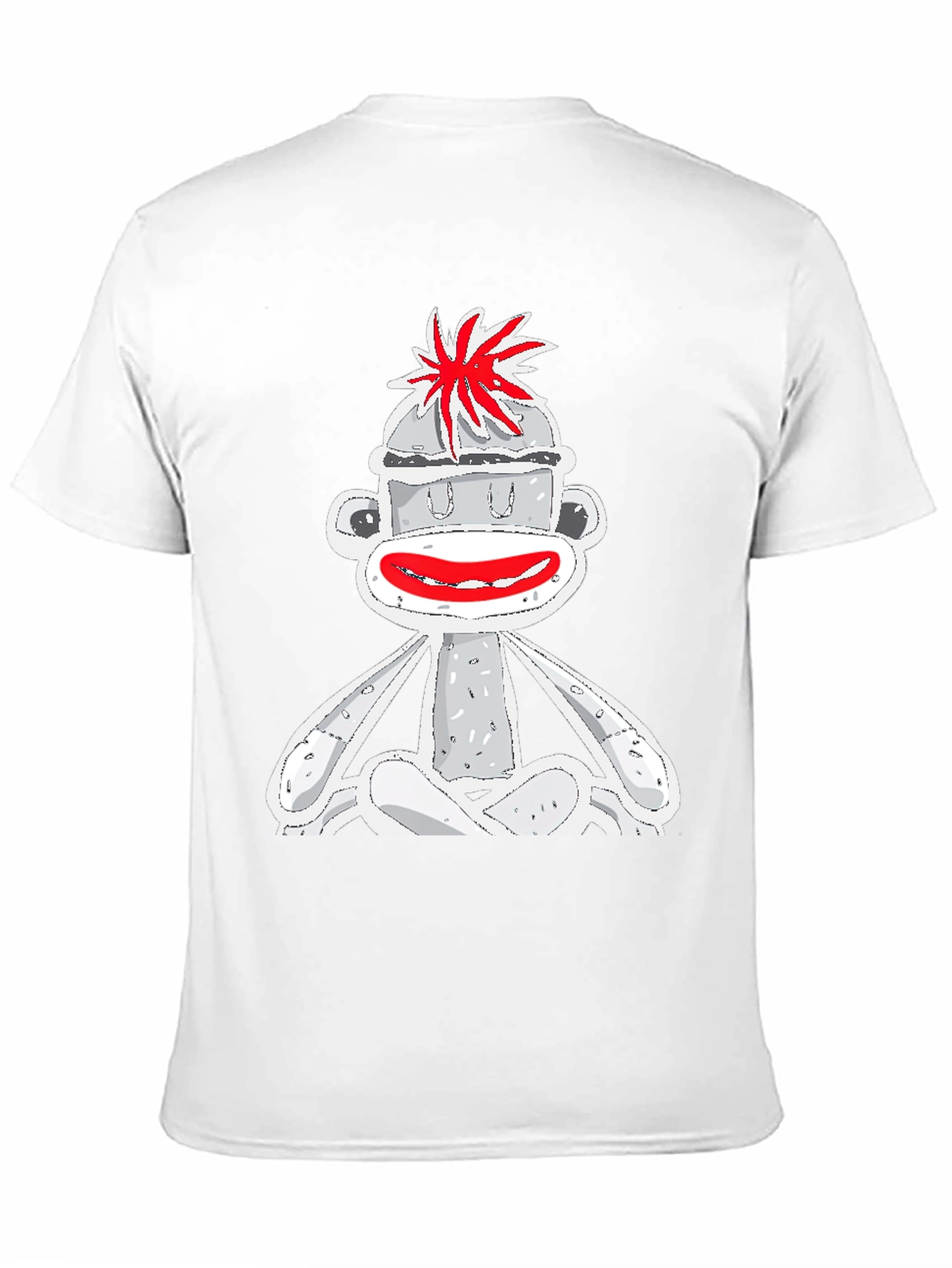 Sock Monkey Graphic Tee - Quirky Design