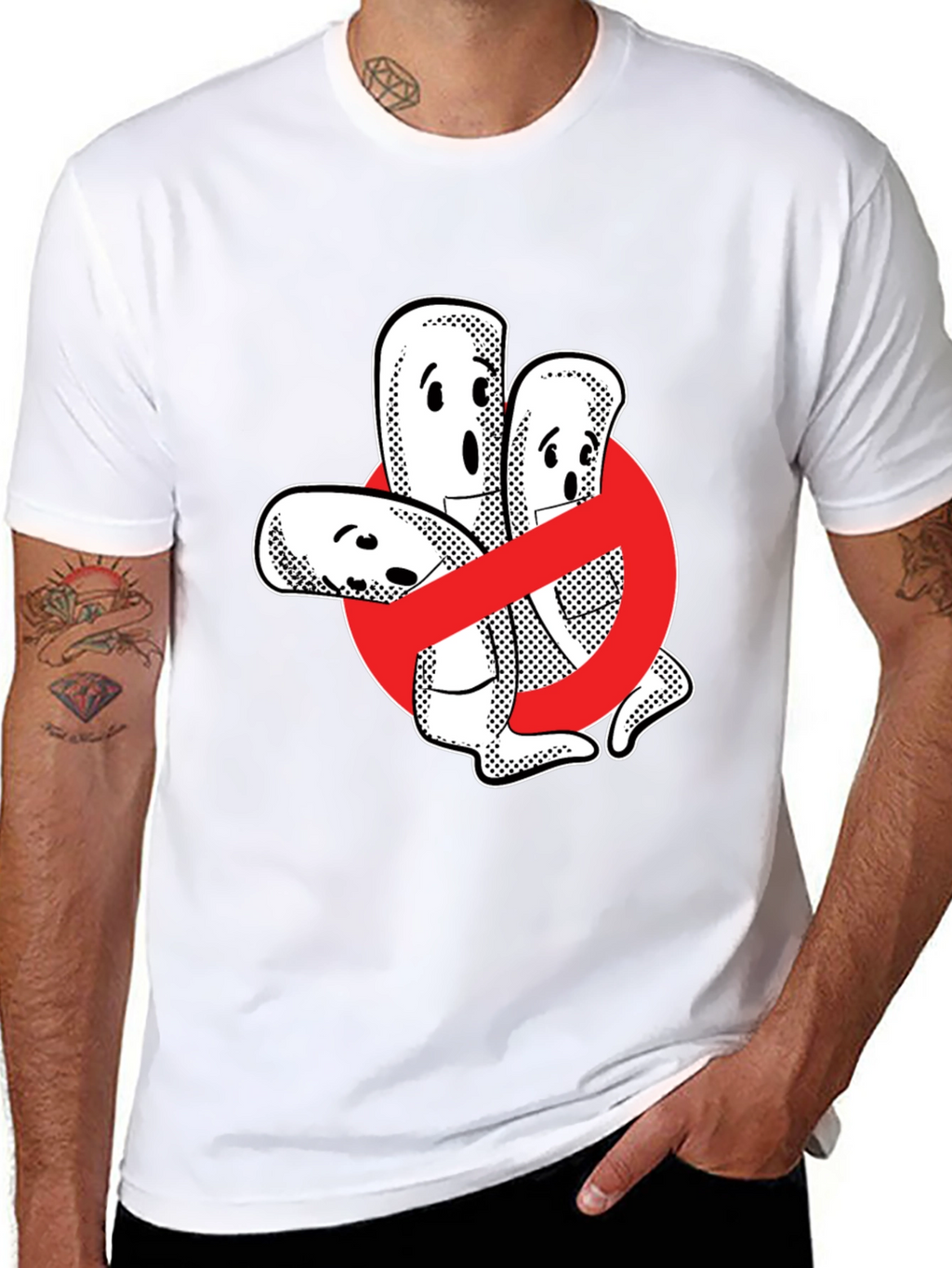 Funny No Probiotics Black T-Shirt