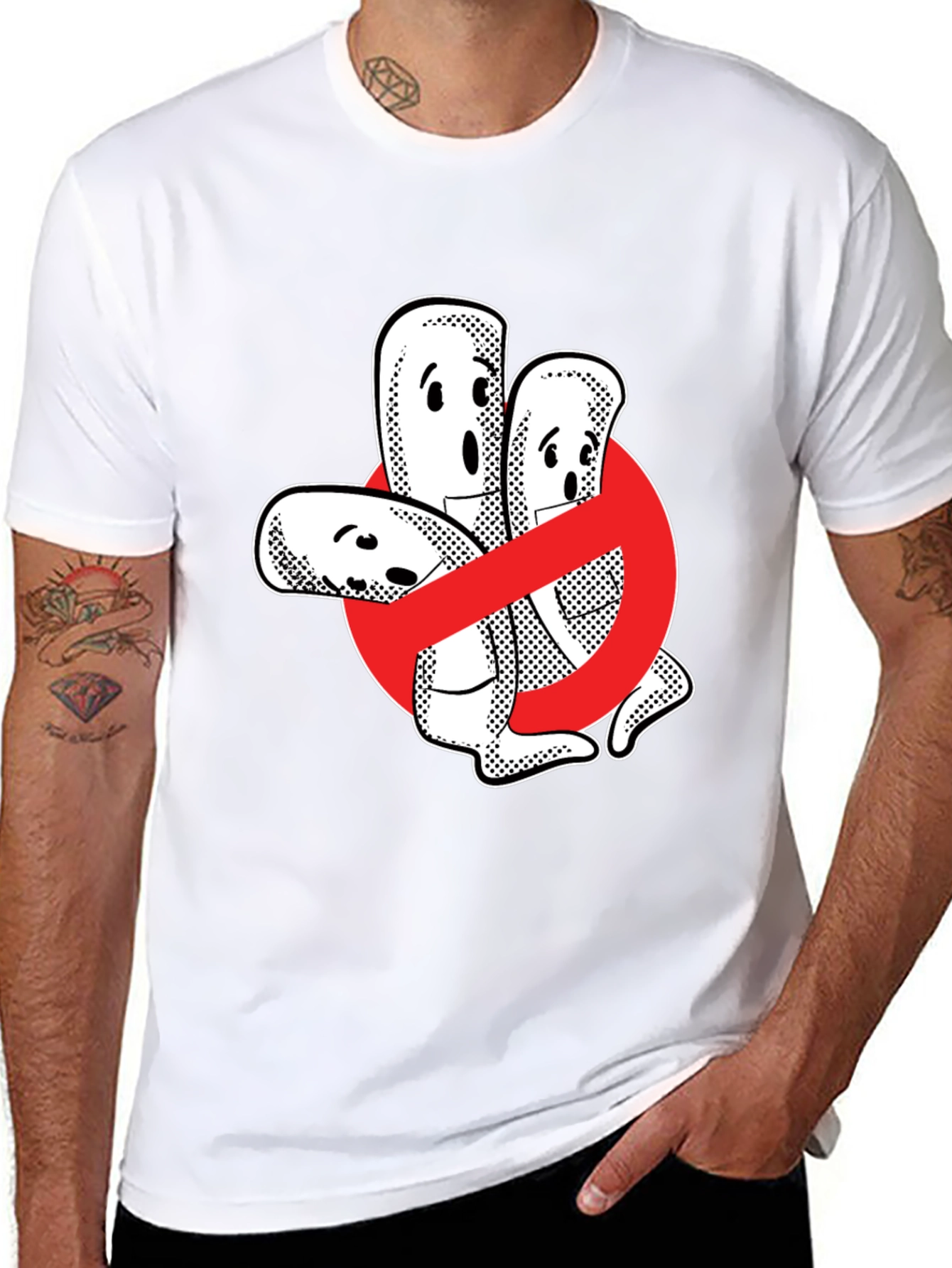 Funny No Probiotics Black T-Shirt