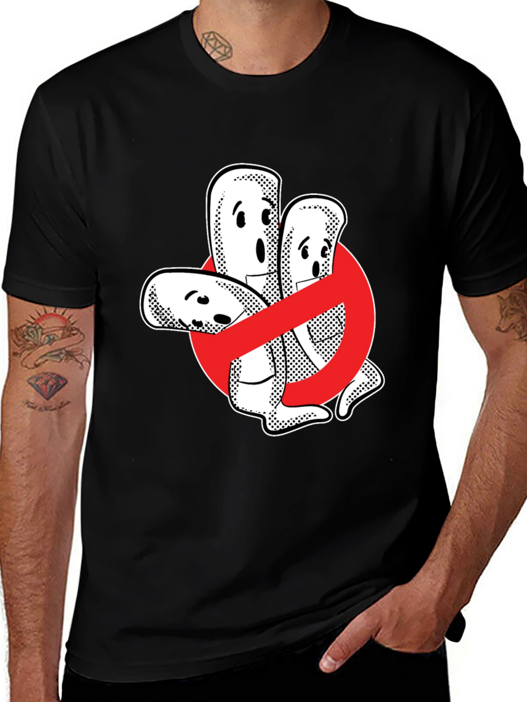 Funny No Probiotics Black T-Shirt