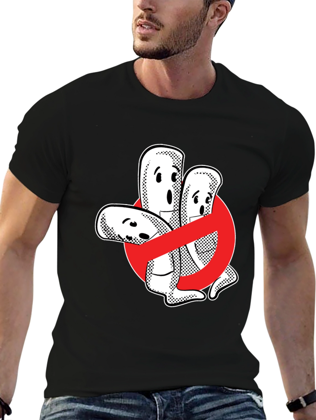 Funny No Probiotics Black T-Shirt