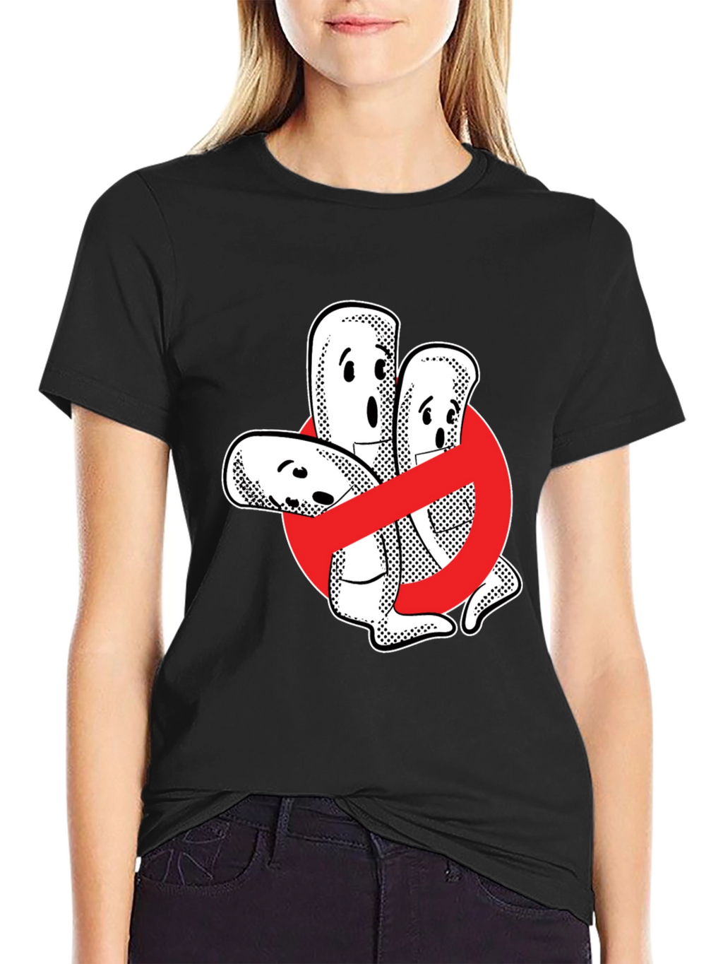 Funny No Probiotics Black T-Shirt