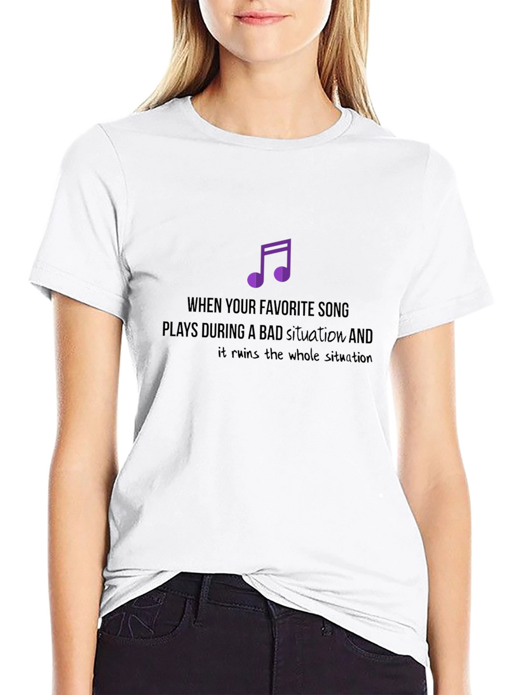 Favorite Song Tee - Bad Situation Ruiner T-Shirt