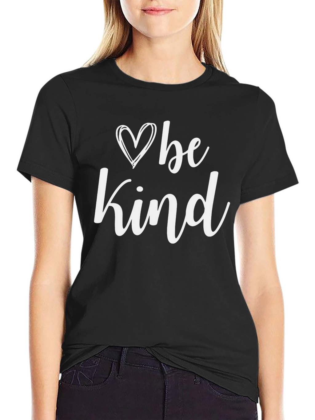 Be Kind Heart T-Shirt - Positive Message Tee