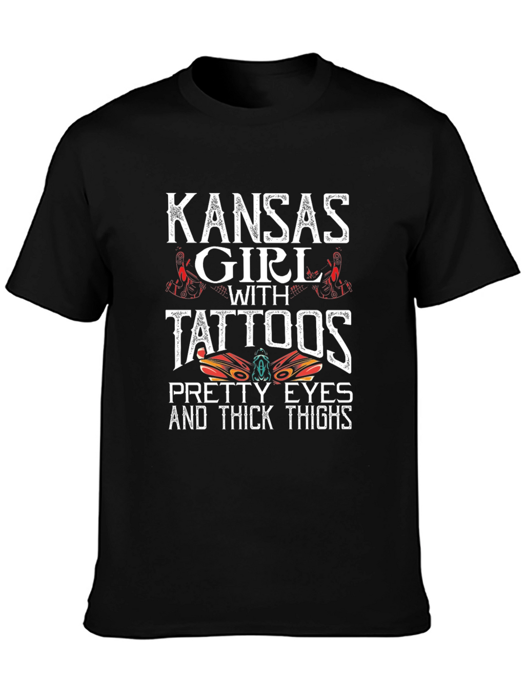 Kansas Girl With Tattoos T-Shirt