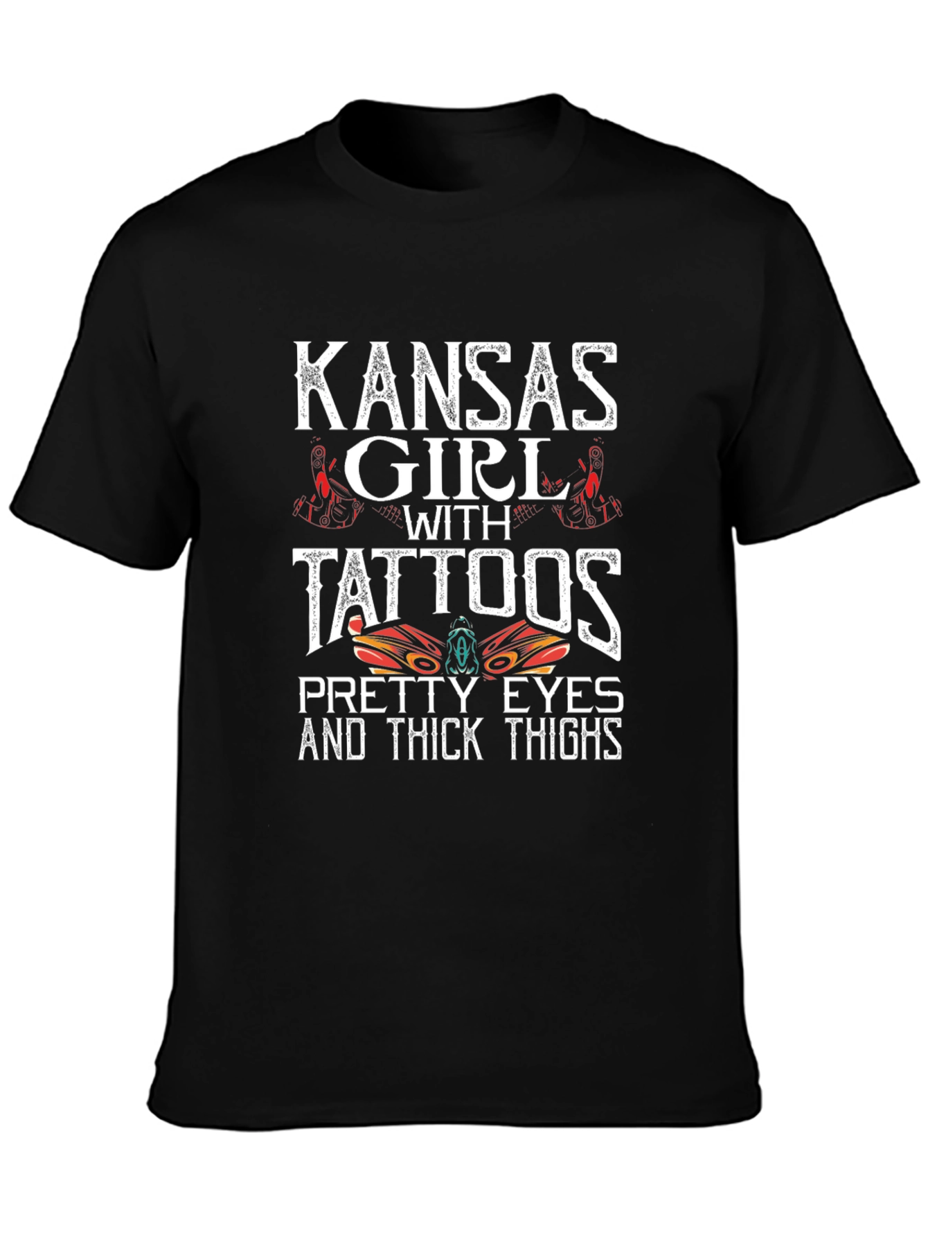 Kansas Girl With Tattoos T-Shirt
