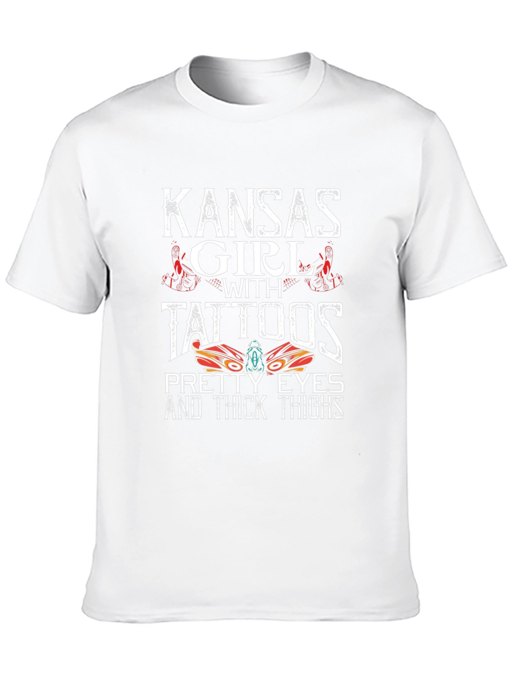 Kansas Girl With Tattoos T-Shirt