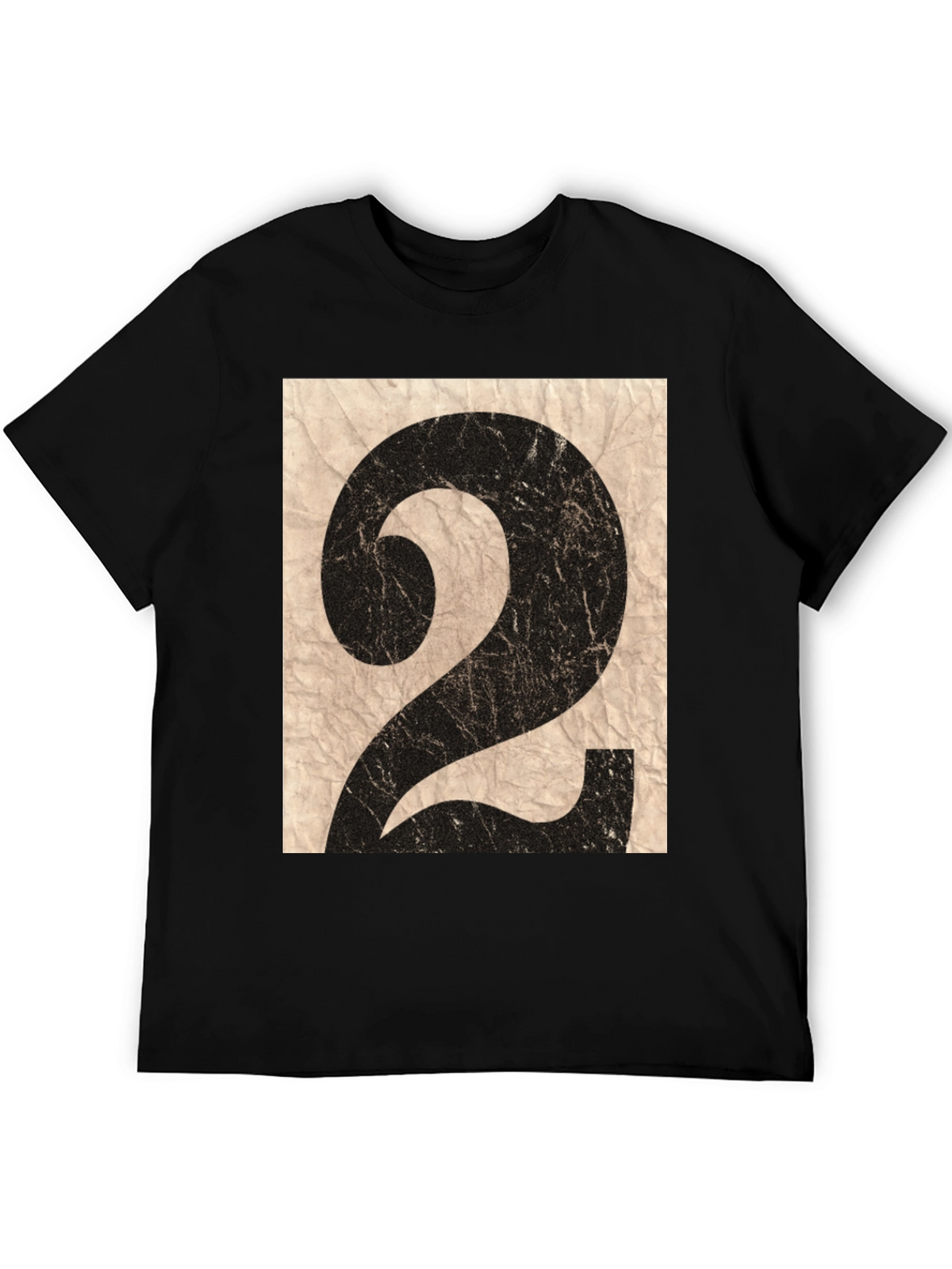 Vintage Number 2 Graphic T-Shirt