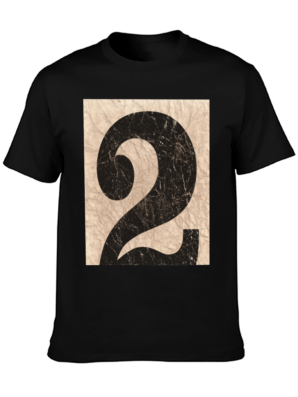 Vintage Number 2 Graphic T-Shirt