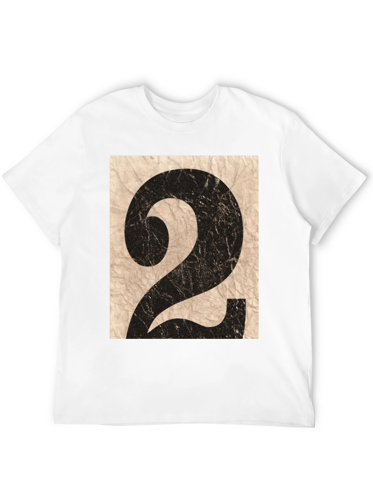 Vintage Number 2 Graphic T-Shirt