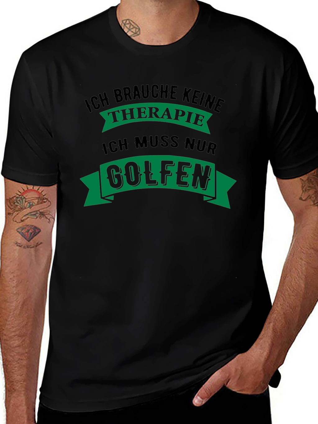 Golf Therapy T-Shirt - Fun Golfer Tee