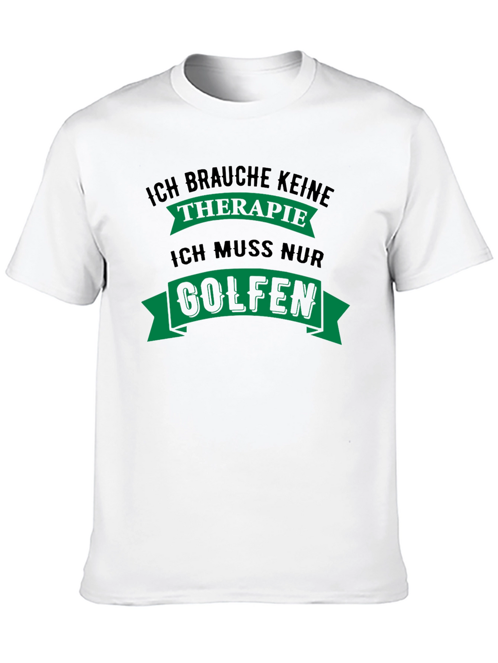 Golf Therapy T-Shirt - Fun Golfer Tee