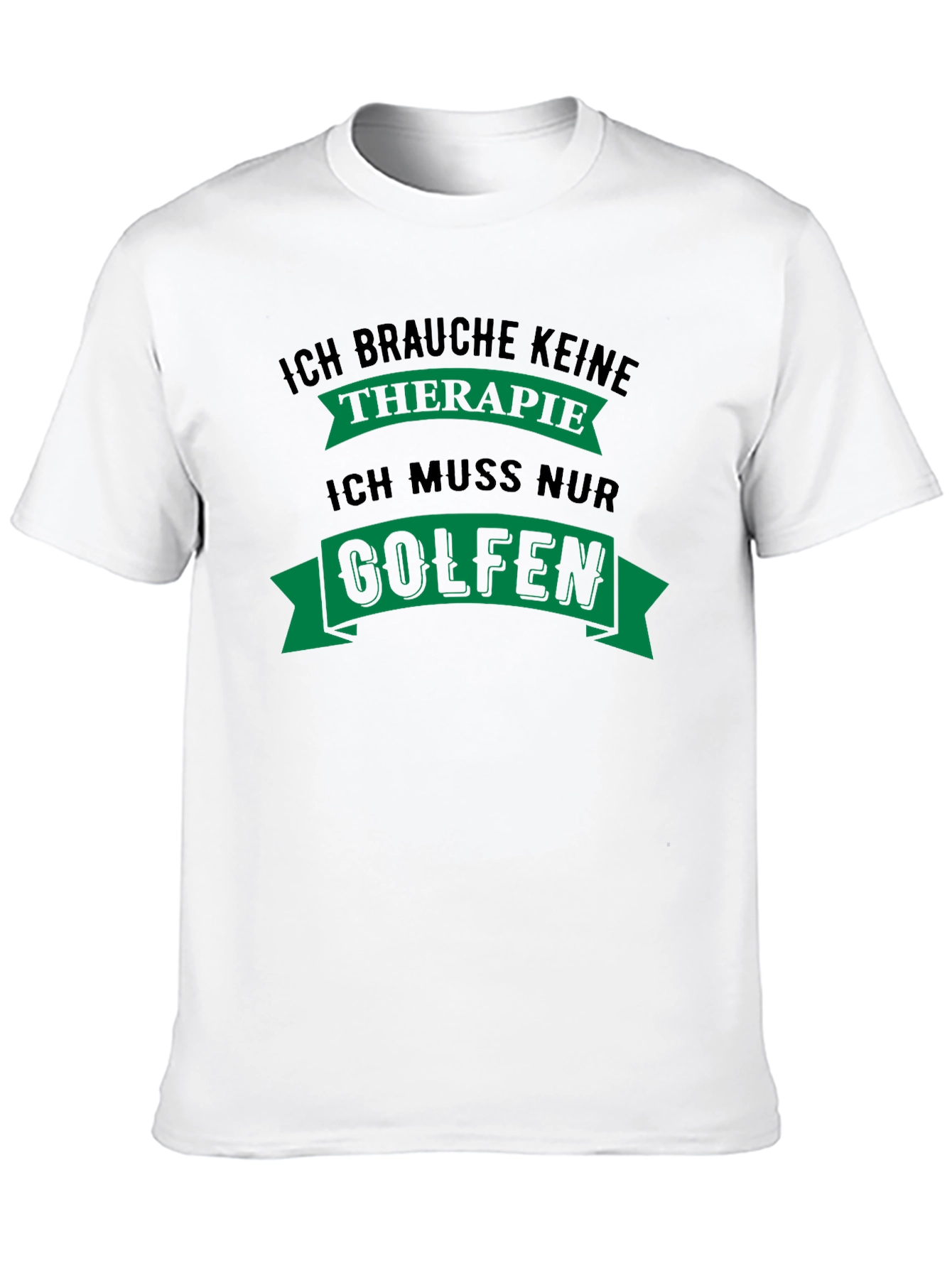 Golf Therapy T-Shirt - Fun Golfer Tee